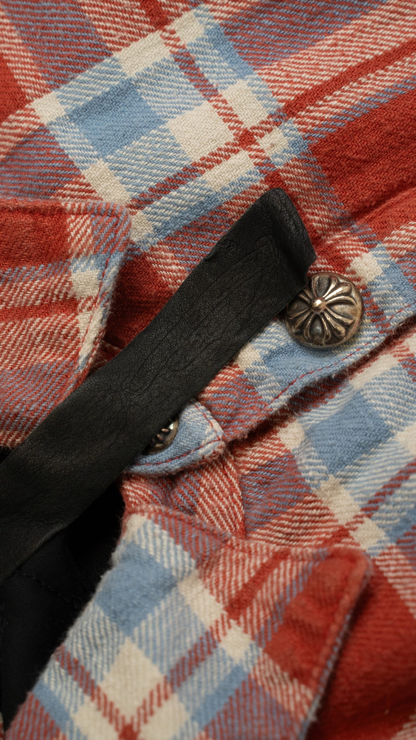 Red Checker' Plaid Flannel Jacket