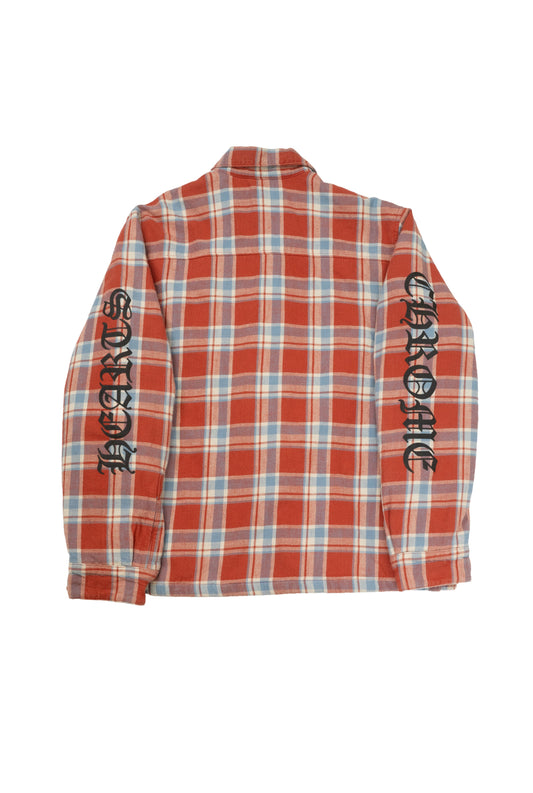 Red Checker' Plaid Flannel Jacket