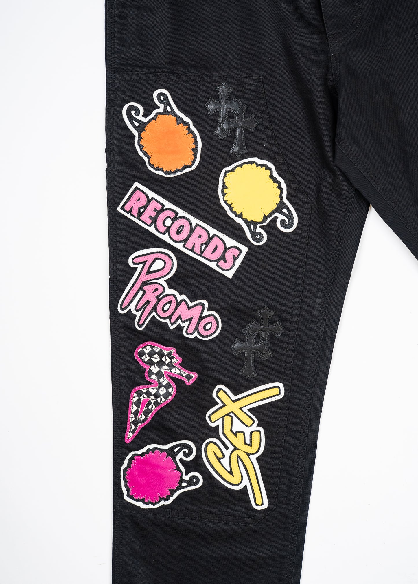 Sex Records Double Knee Carpenter Pants