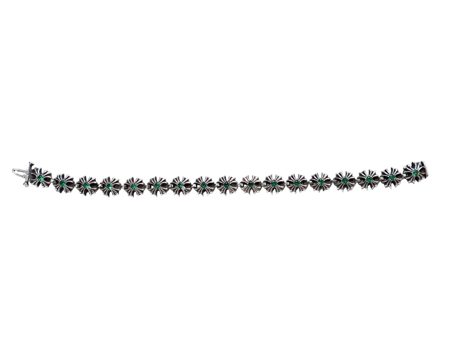Emerald Tiny Plus Bracelet