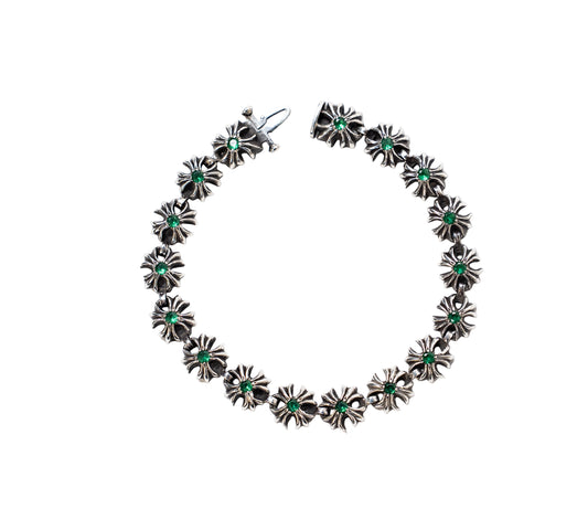 Emerald Tiny Plus Bracelet