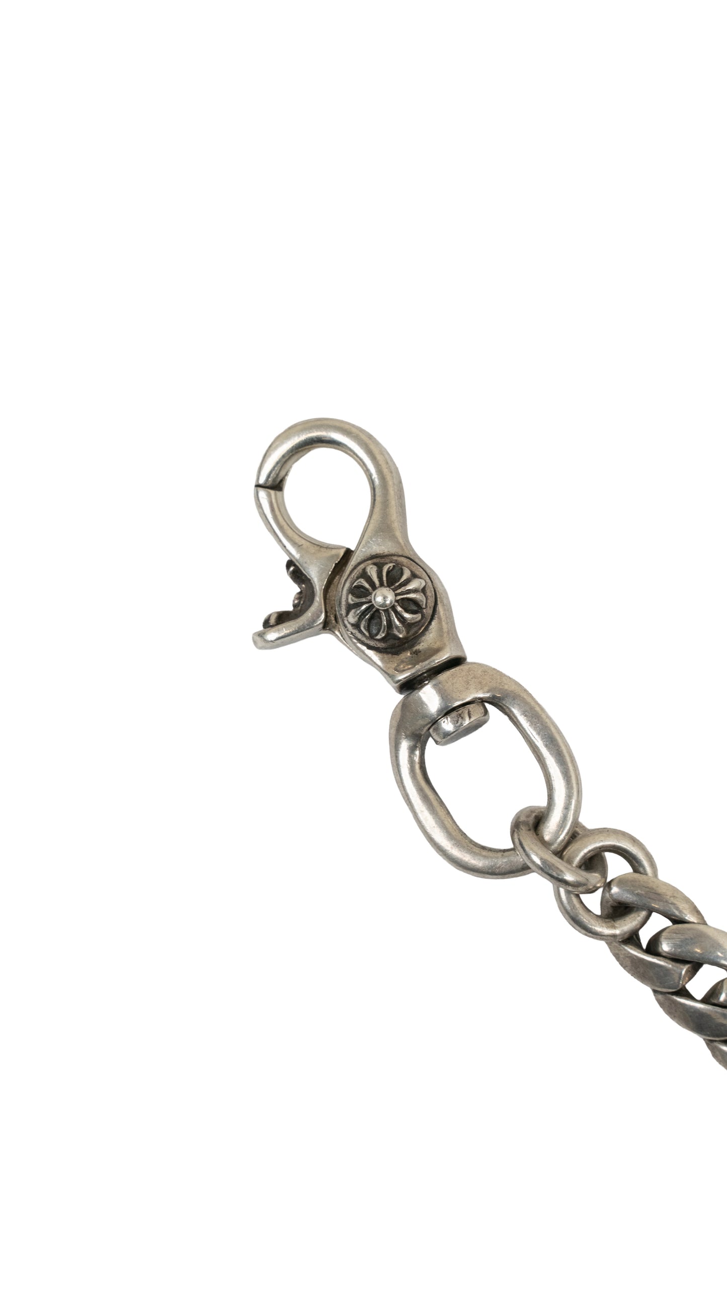 Cuban Link Zippo Cross Lighter Wallet Chain