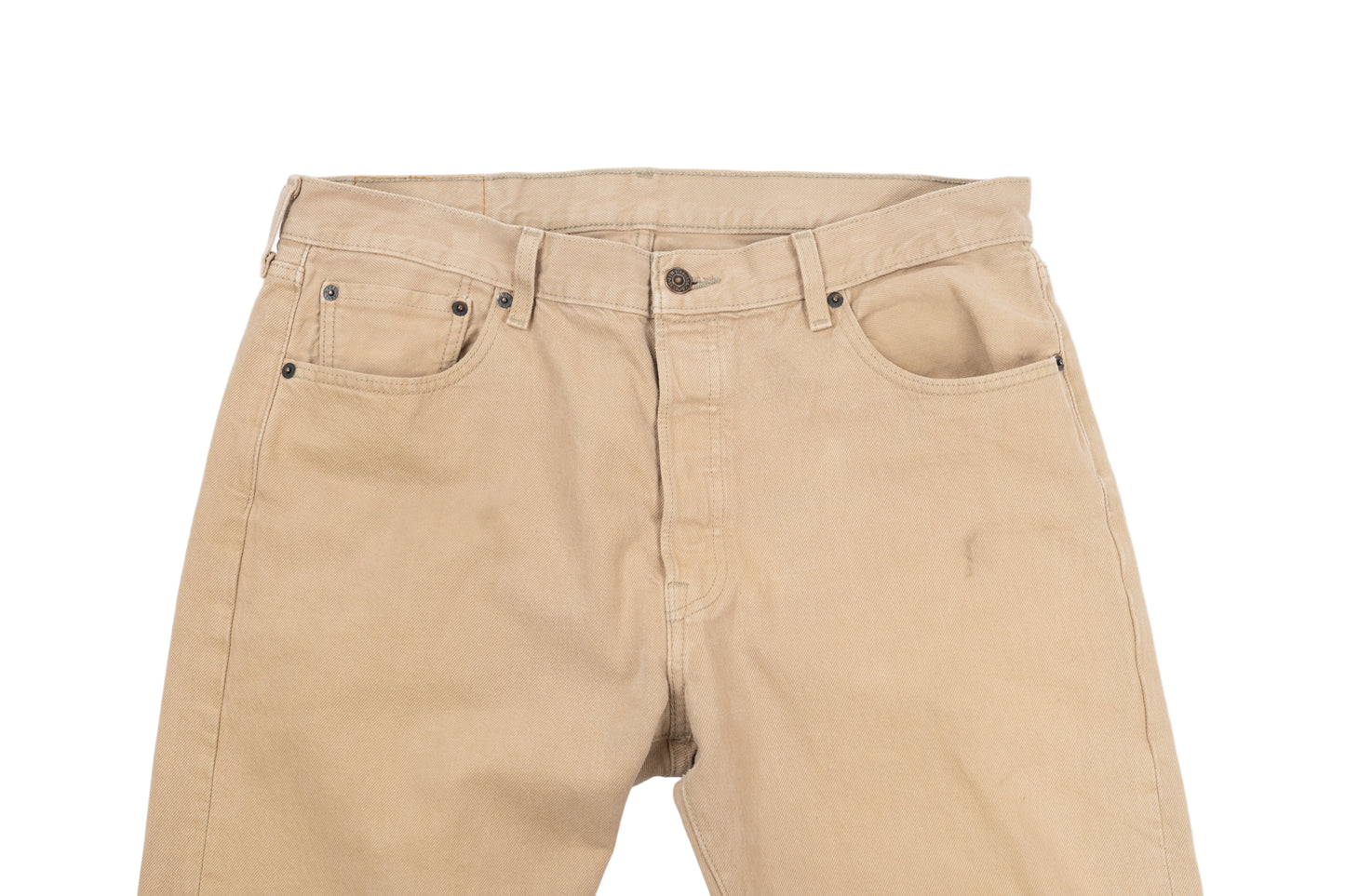 Tan Wash Levi's 501