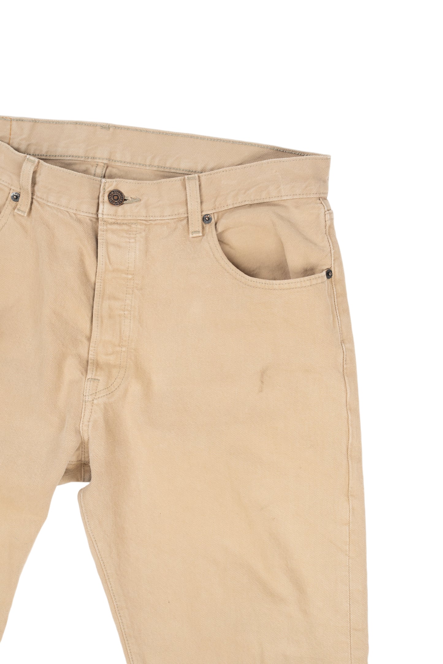 Tan Wash Levi's 501