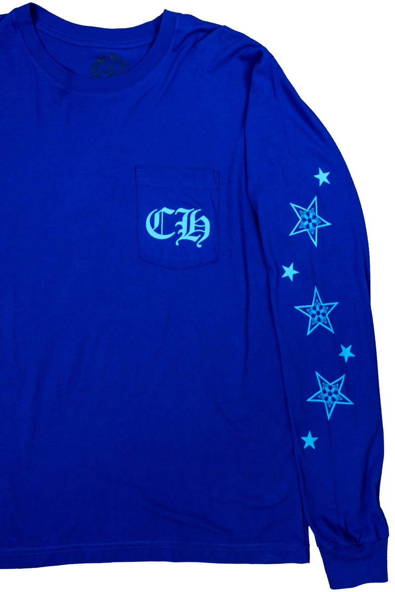 Star Long-Sleeve Shirt 'Blue'