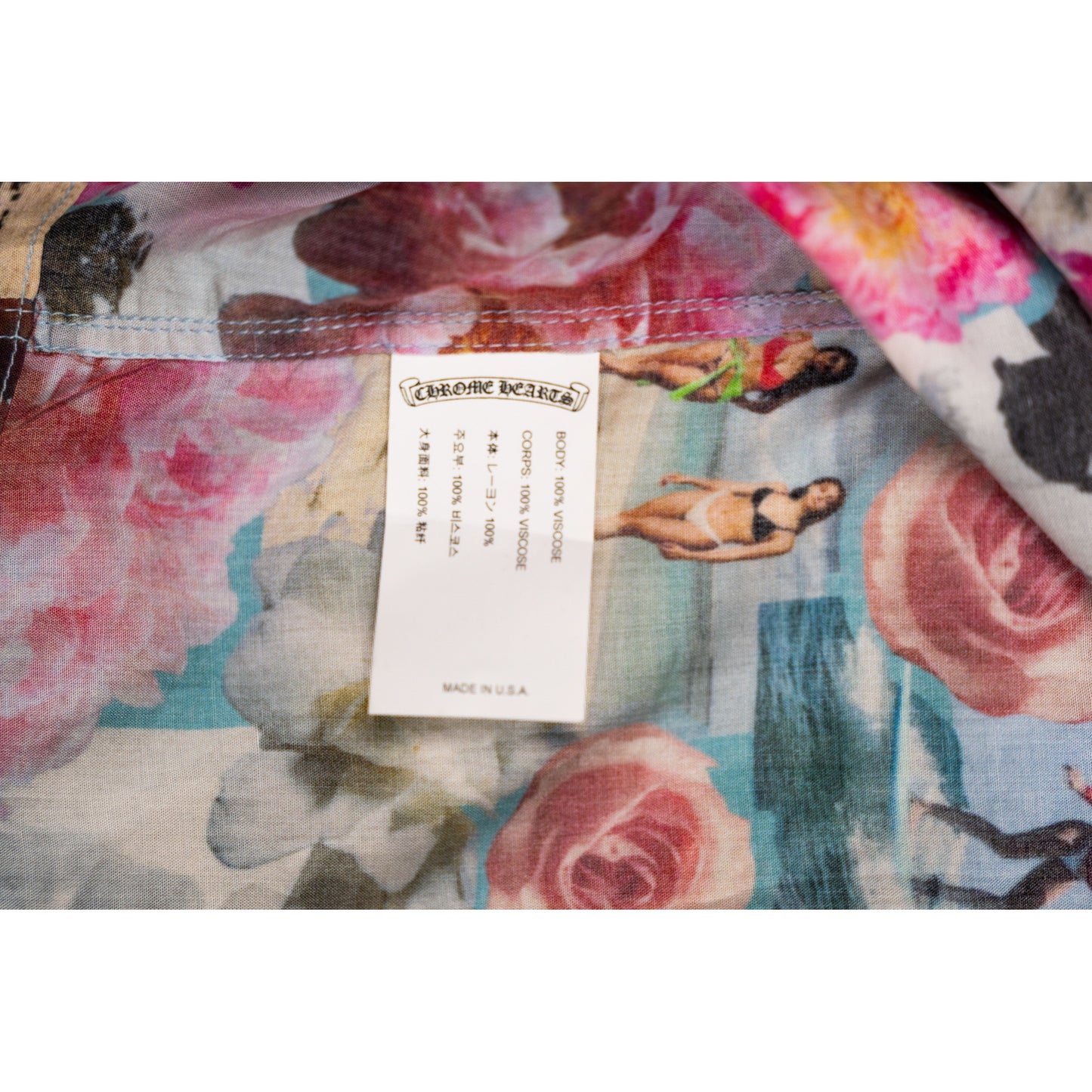 Hawaii Floral Silk Short Sleeve Shirt