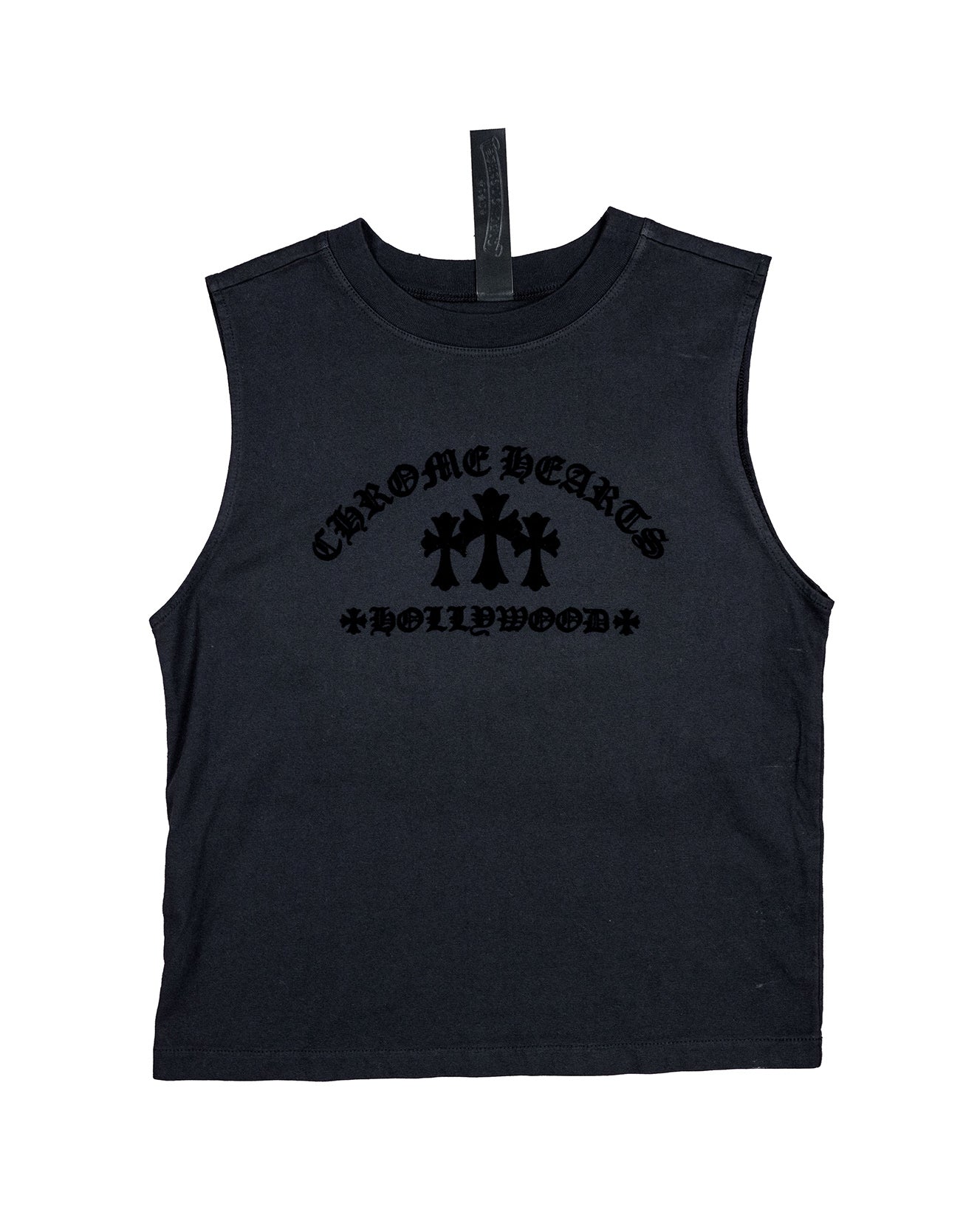 Triple Cross Hollywood Black Tank Top