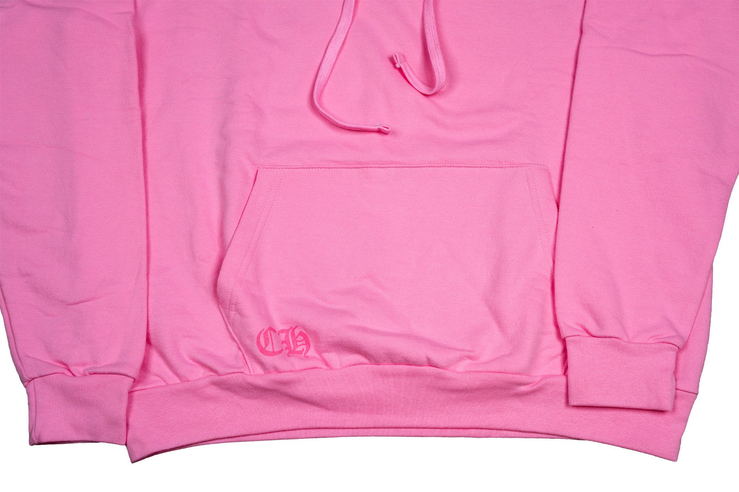 USA Script Logo Pink Pullover Hoodie