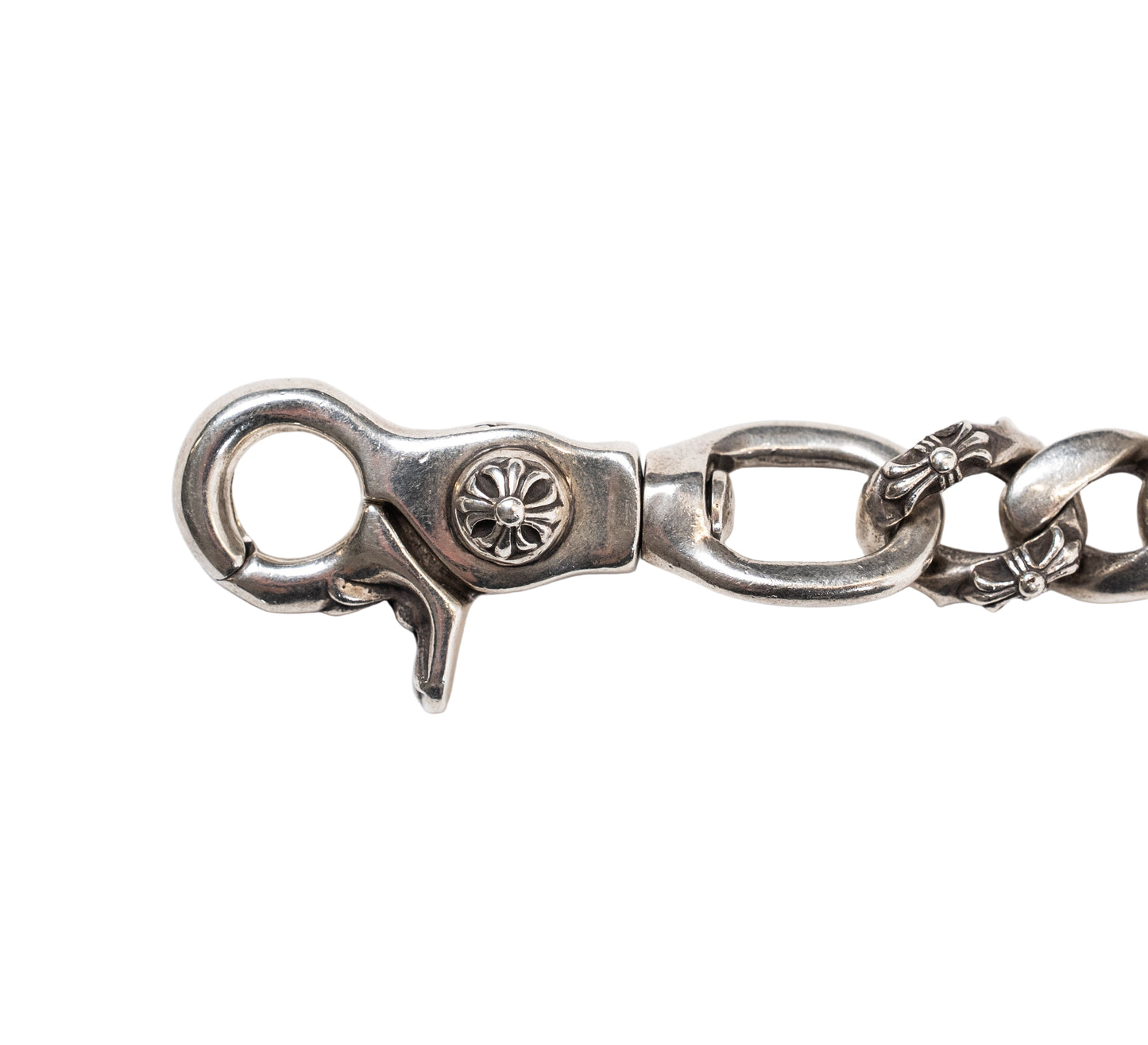 S Clasp Fancy Link Wallet Chain