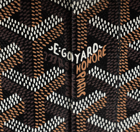 Black Goyard Cisalpin Backpack
