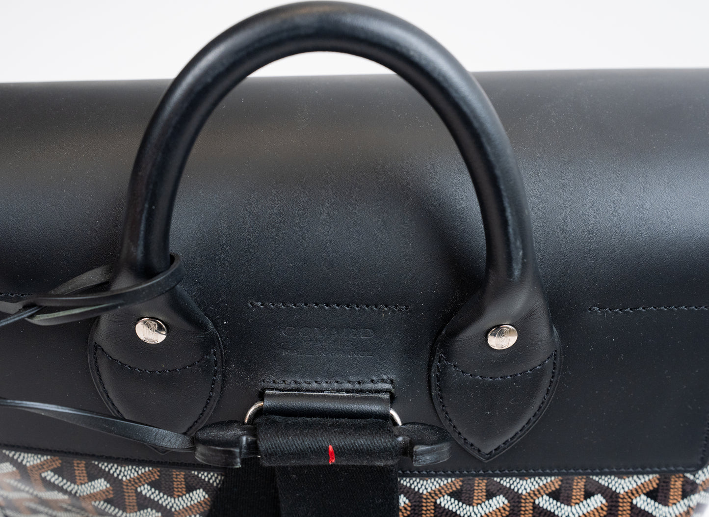 Black Goyard Cisalpin Backpack