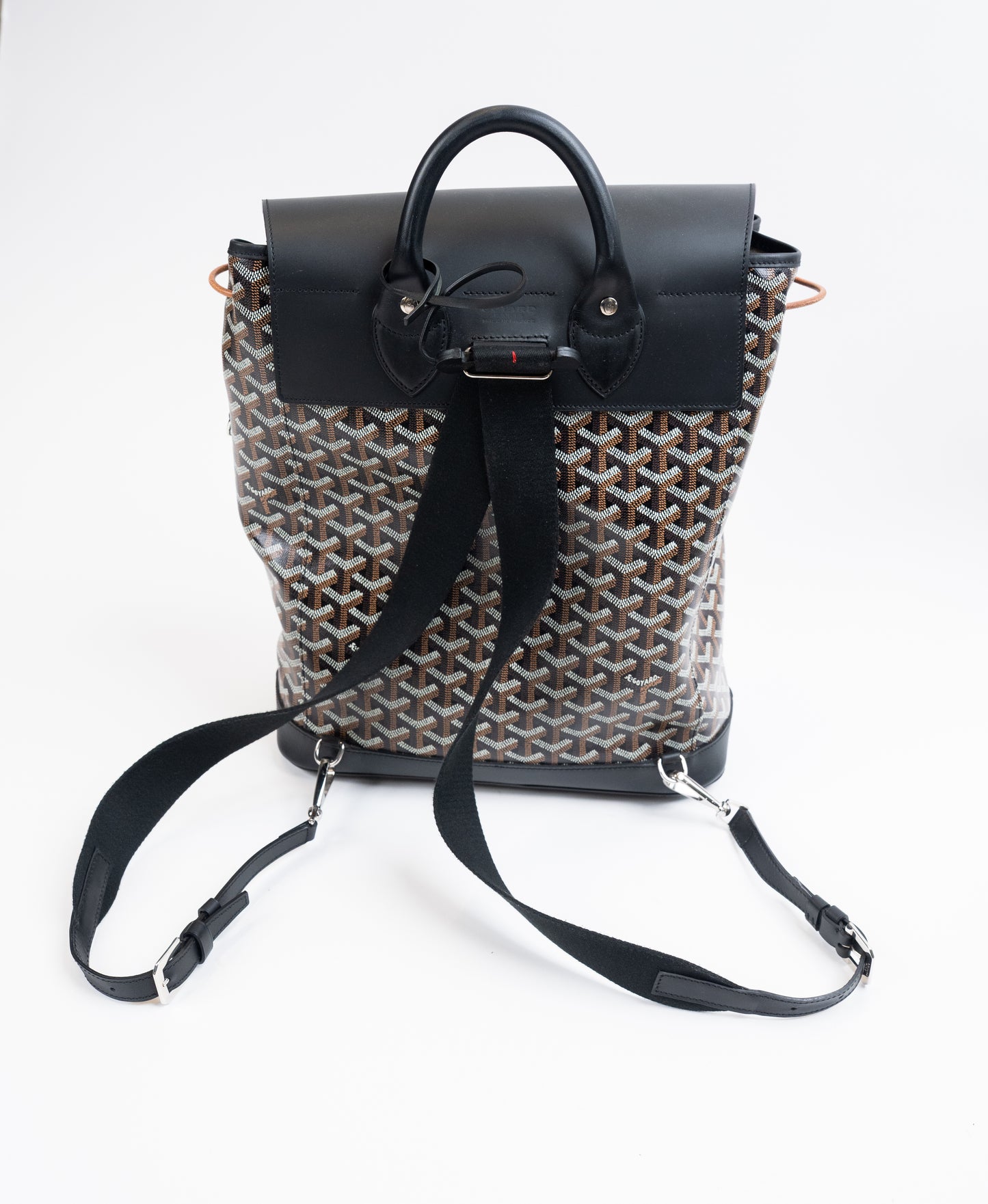 Black Goyard Cisalpin Backpack