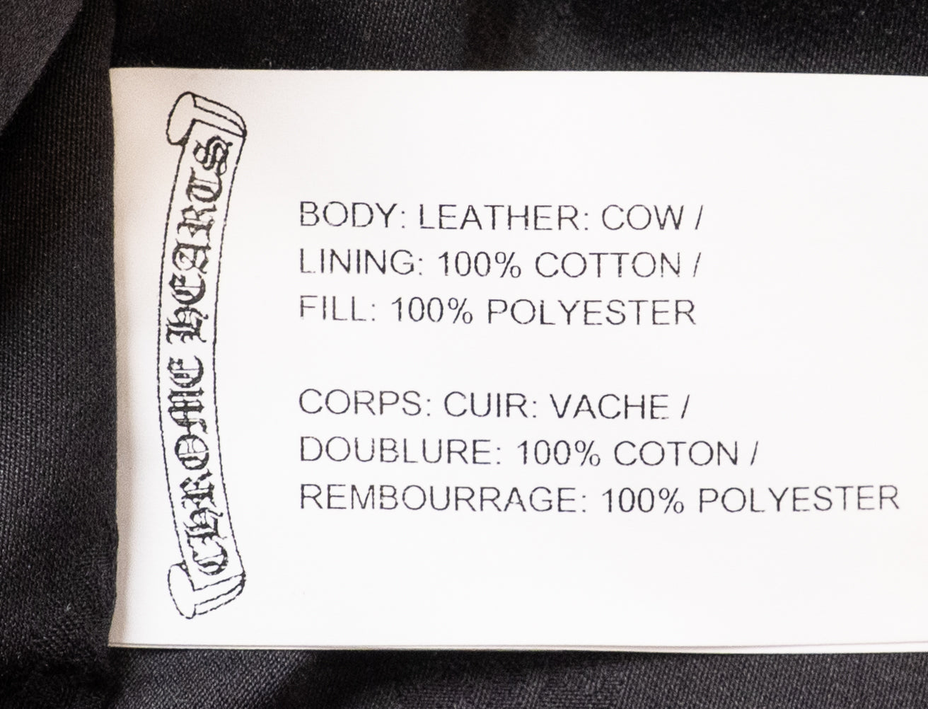 Black Silver Dagger Leather Jacket