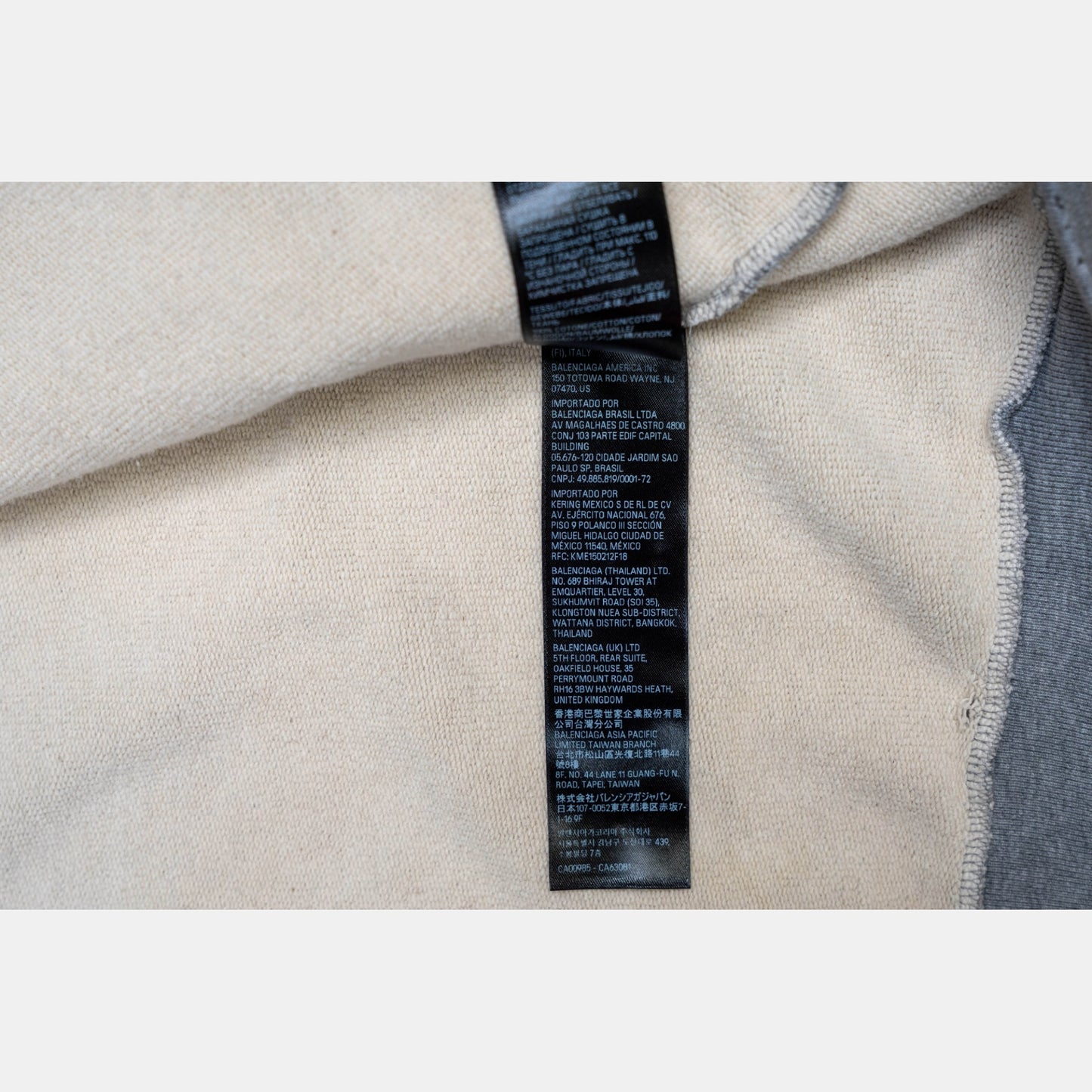 Skater Graffiti Zip-Up Hoodie 'Heather Grey'