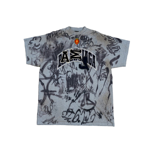 Skater Graffiti T-Shirt 'Gray'