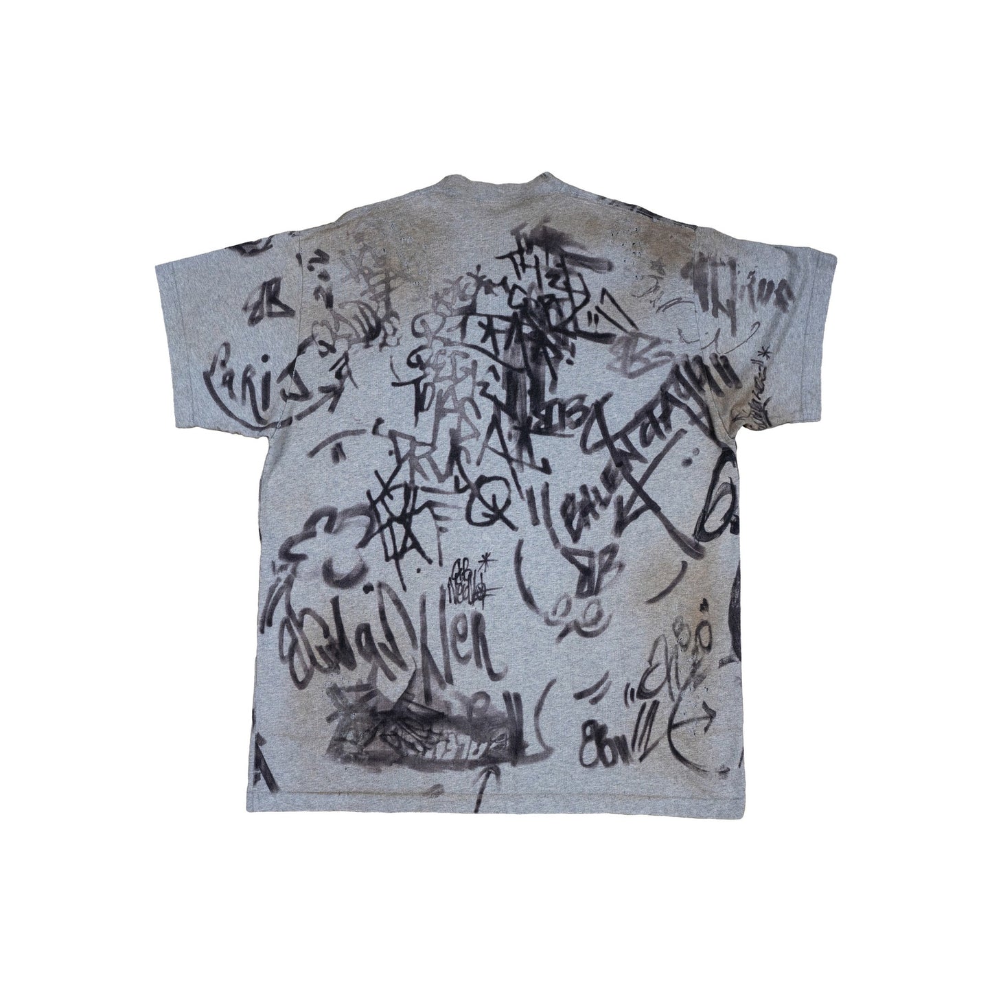 Skater Graffiti T-Shirt 'Gray'