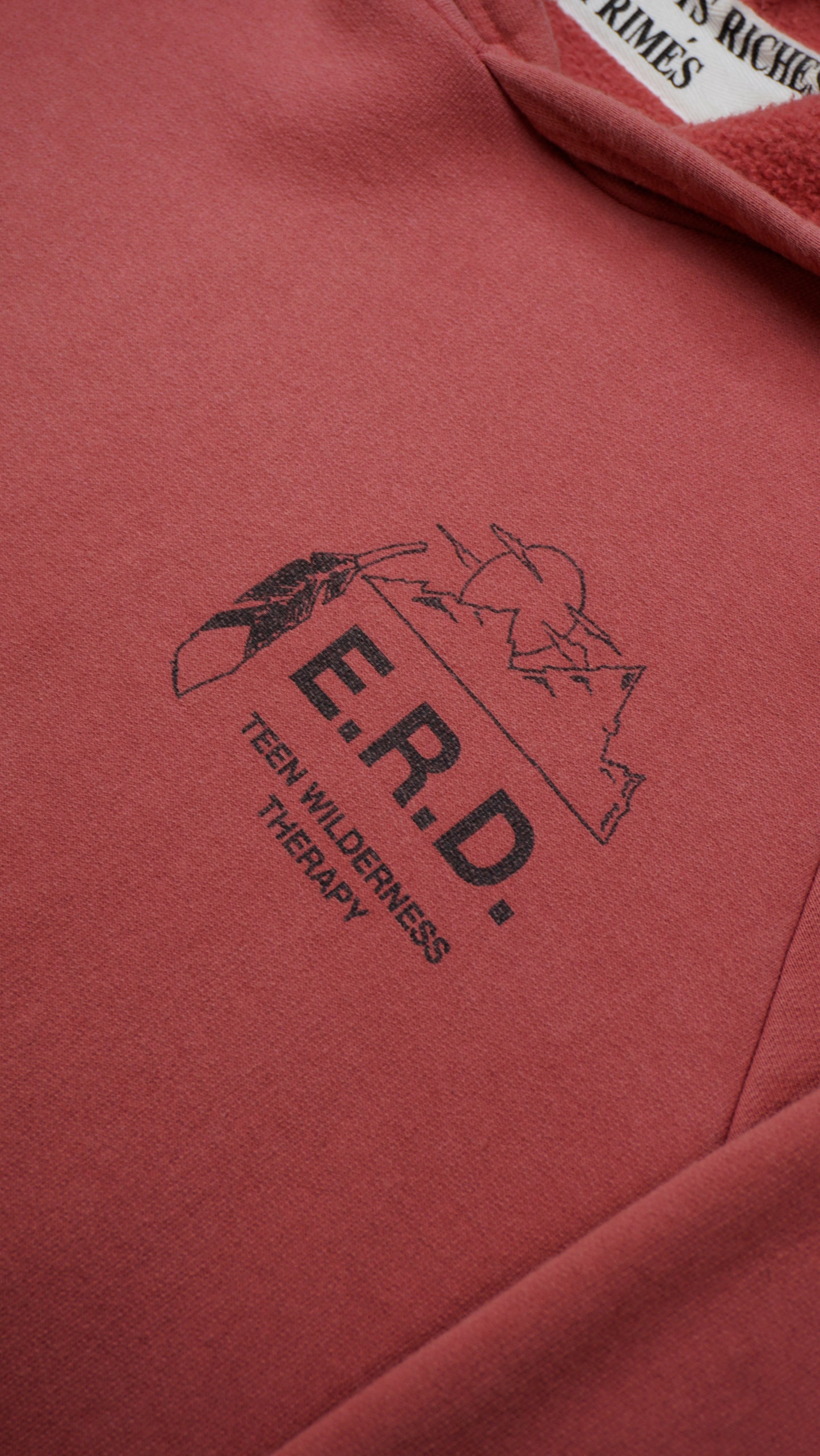 Teen Wilderness Therapy Red Hoodie