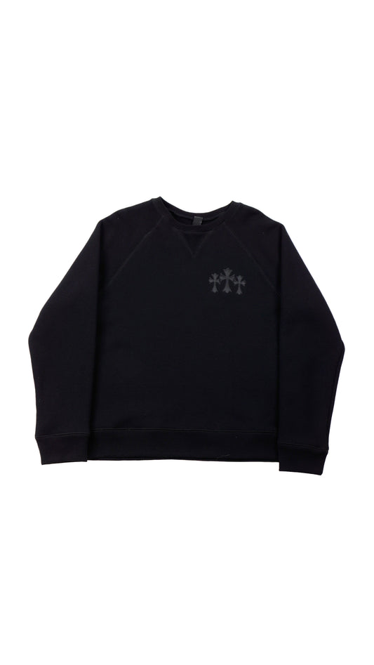 7-11 Triple Cross Crewneck 'Black'