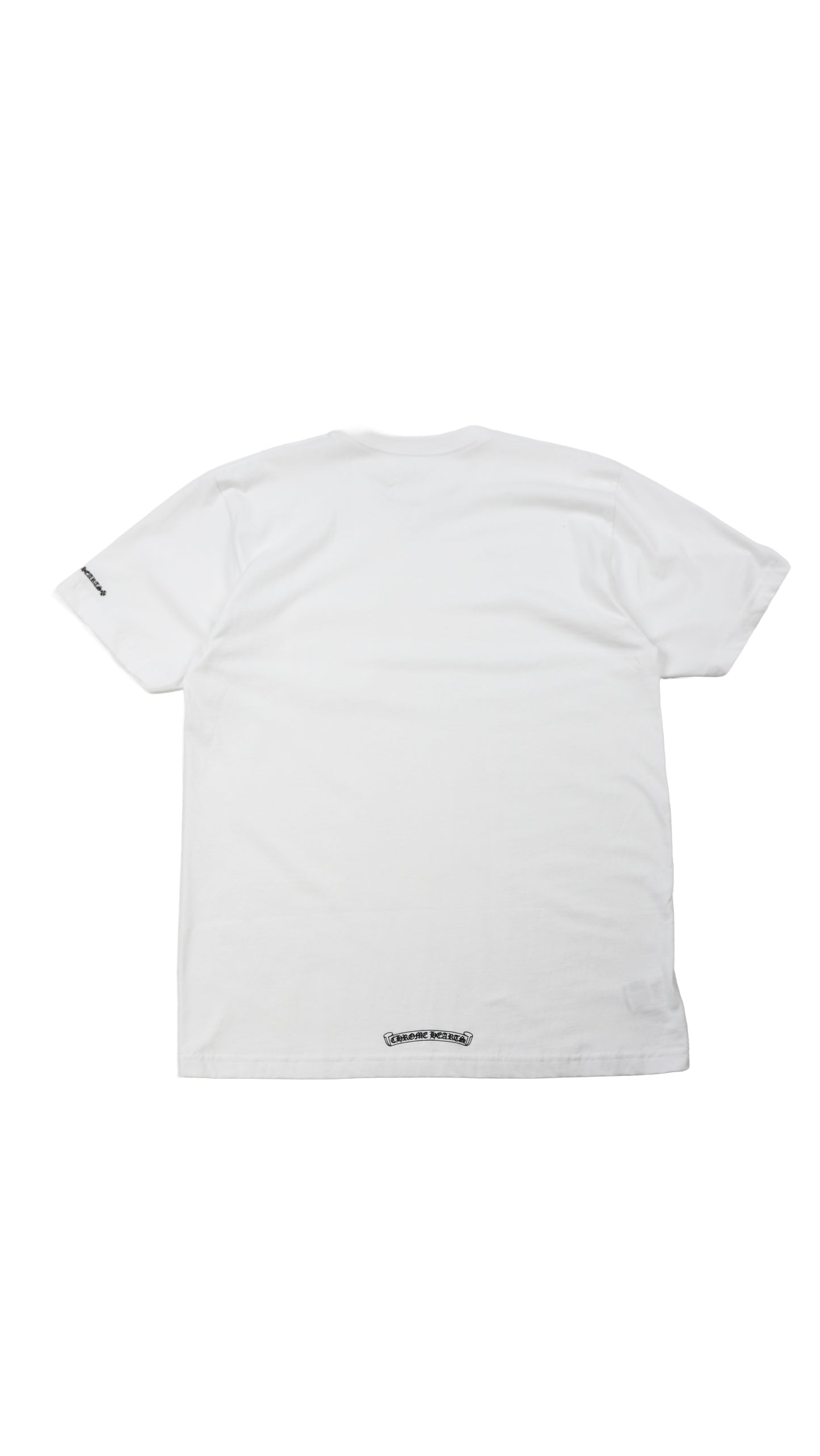 LOVE YOU Neck Script Logo T-Shirt 'White'