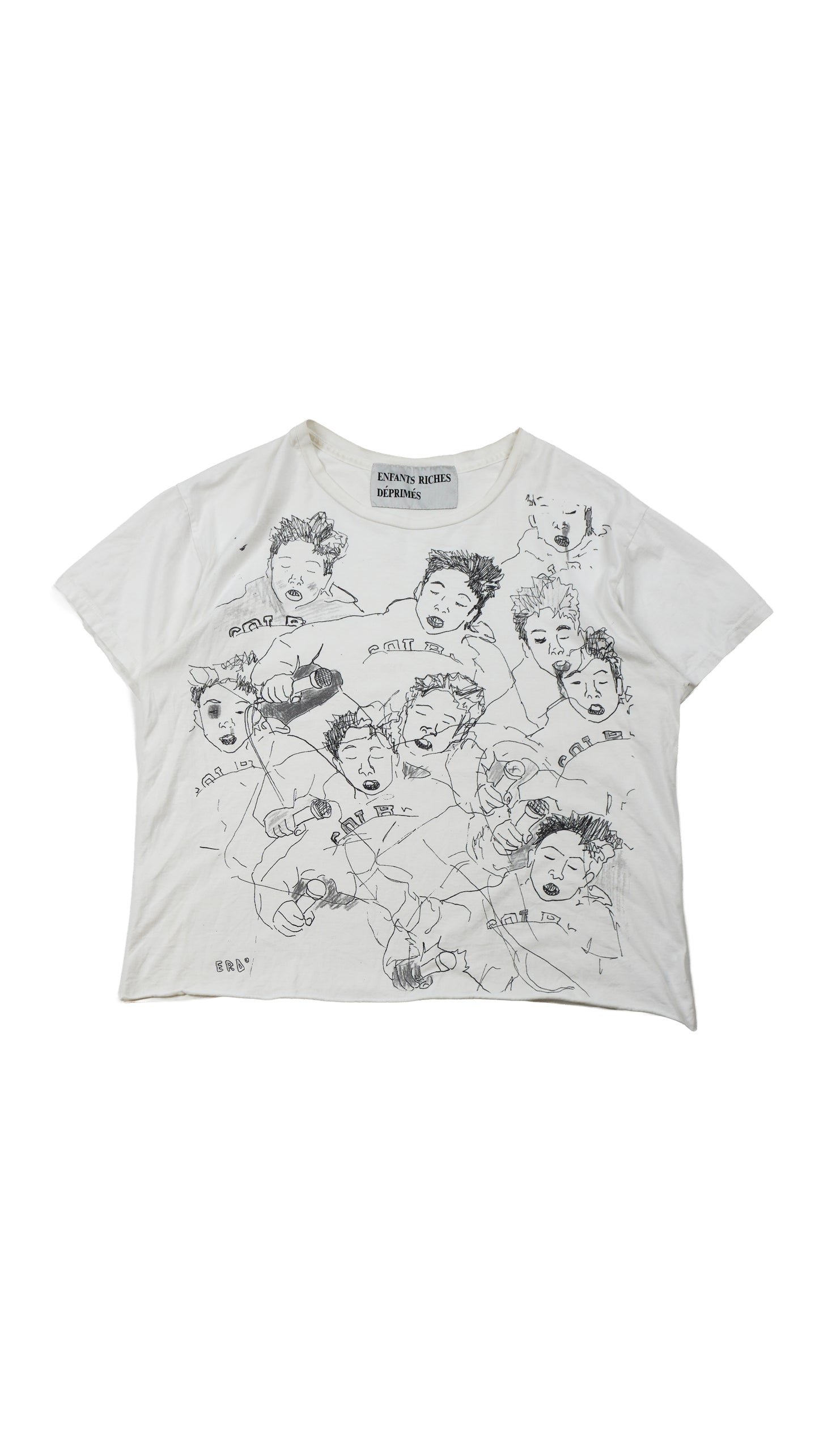 Microphone Kid White T-Shirt