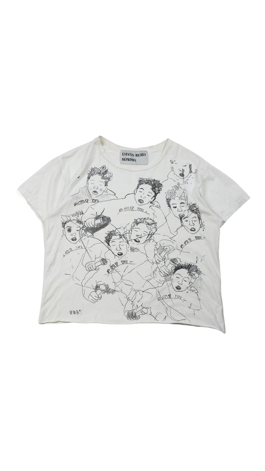 Microphone Kid White T-Shirt