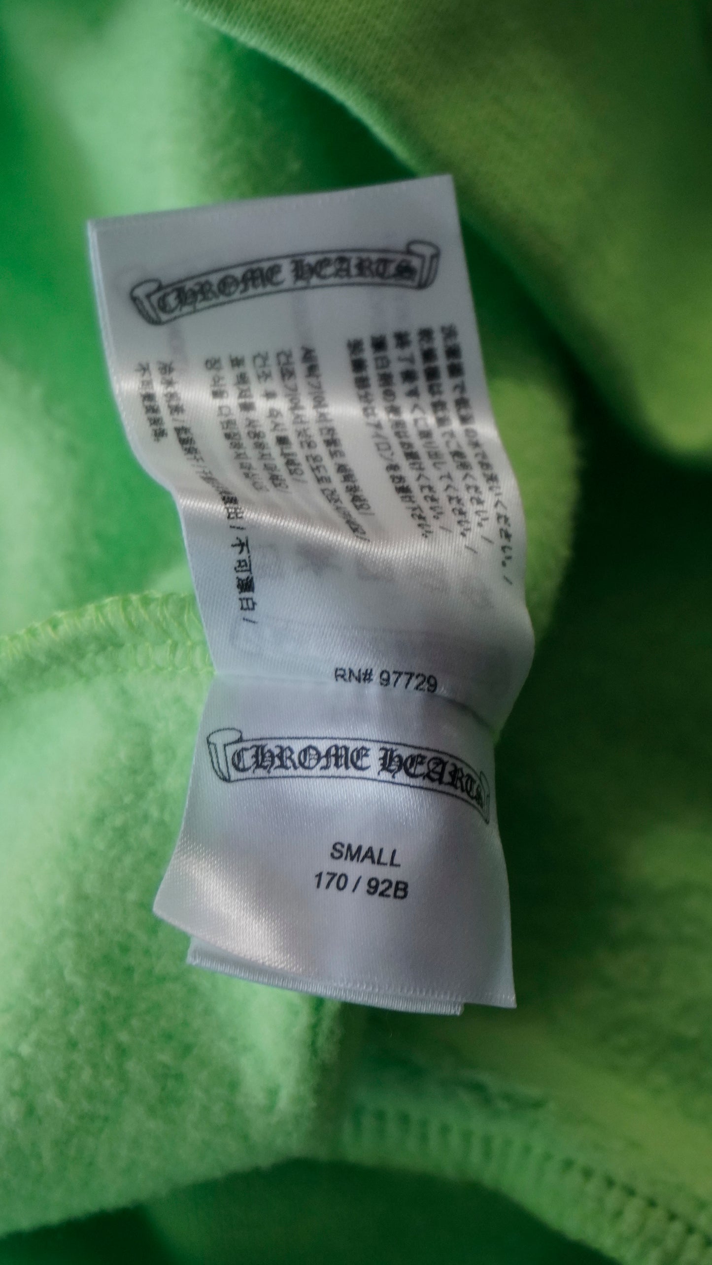 Miami Exclusive Script Logo Neon Green Hoodie