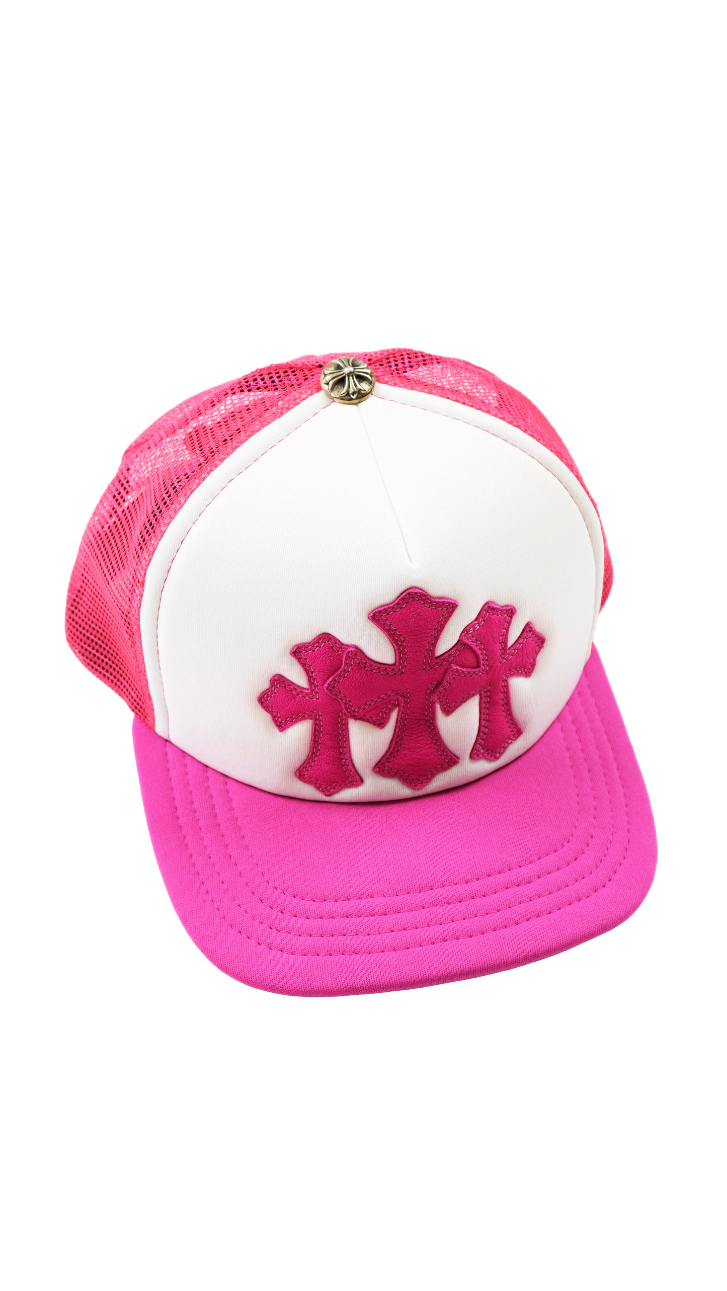 Cemetery Trucker Hat 'Neon Pink'