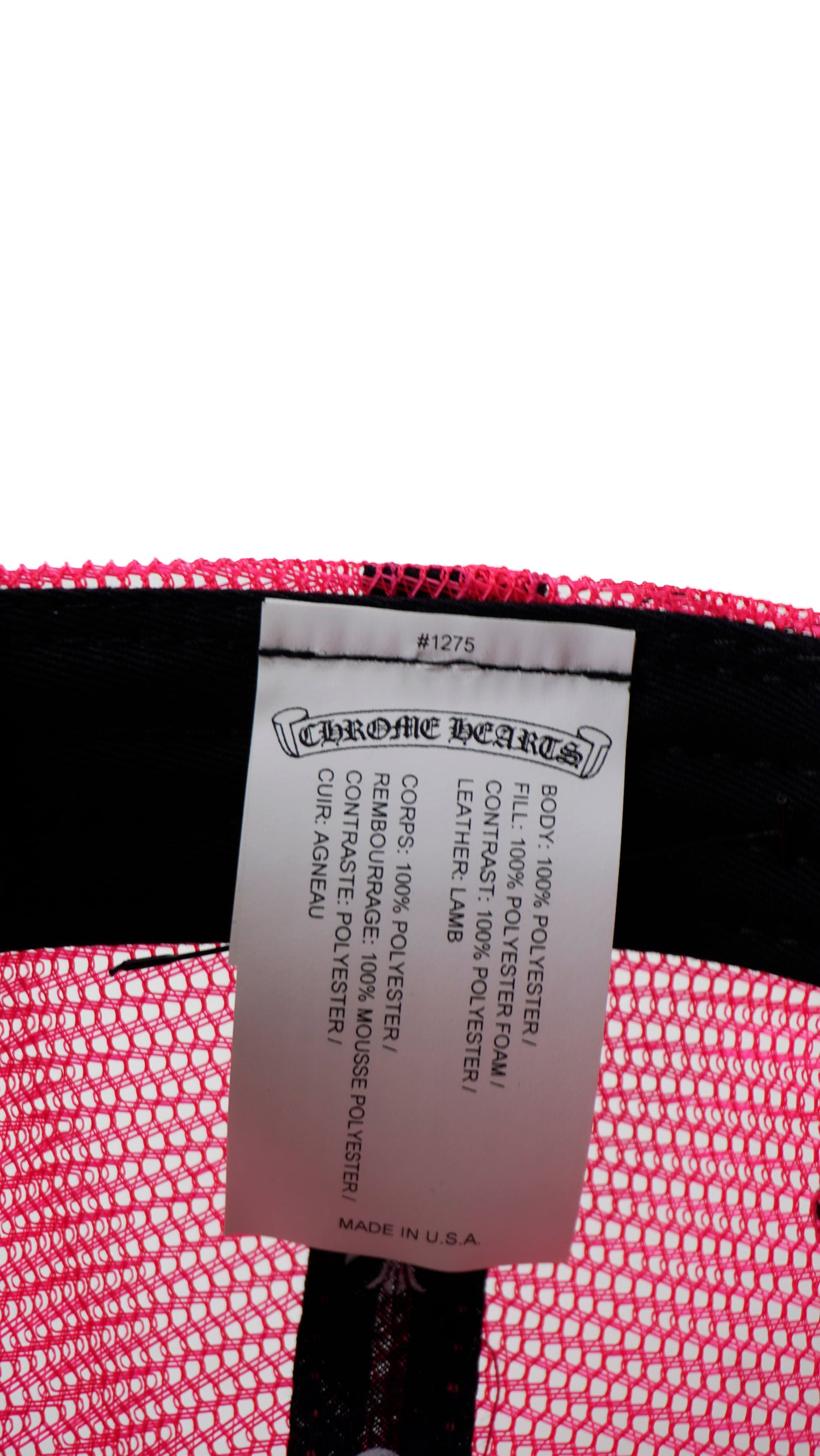 Cemetery Trucker Hat 'Neon Pink'