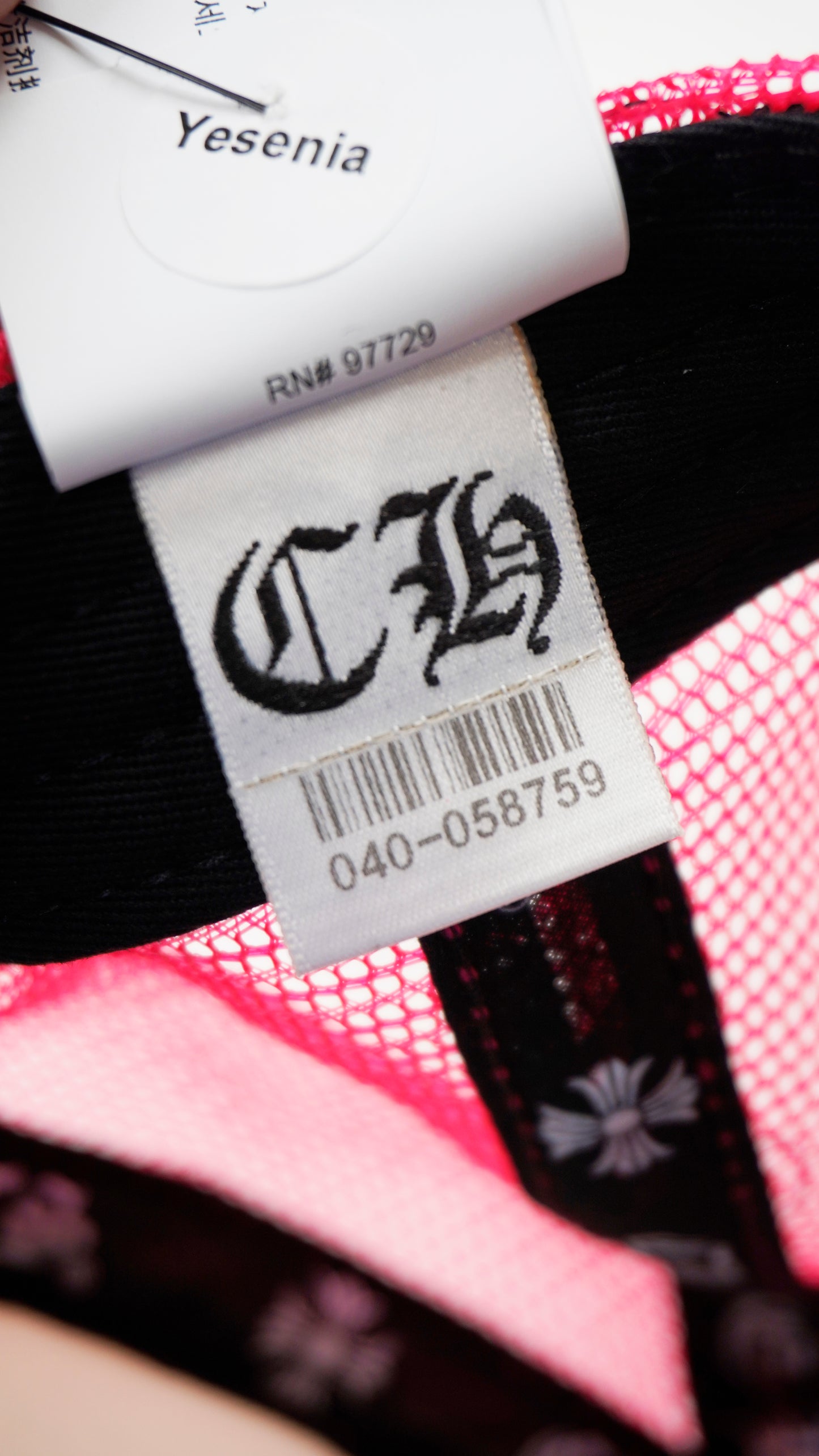 Cemetery Trucker Hat 'Neon Pink'