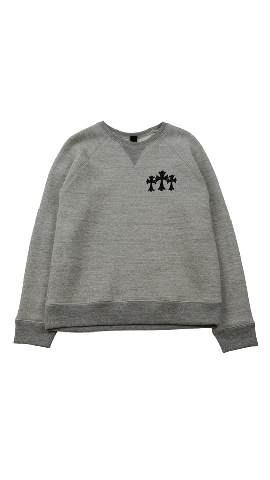 7-11 Triple Cross Crewneck 'Grey'