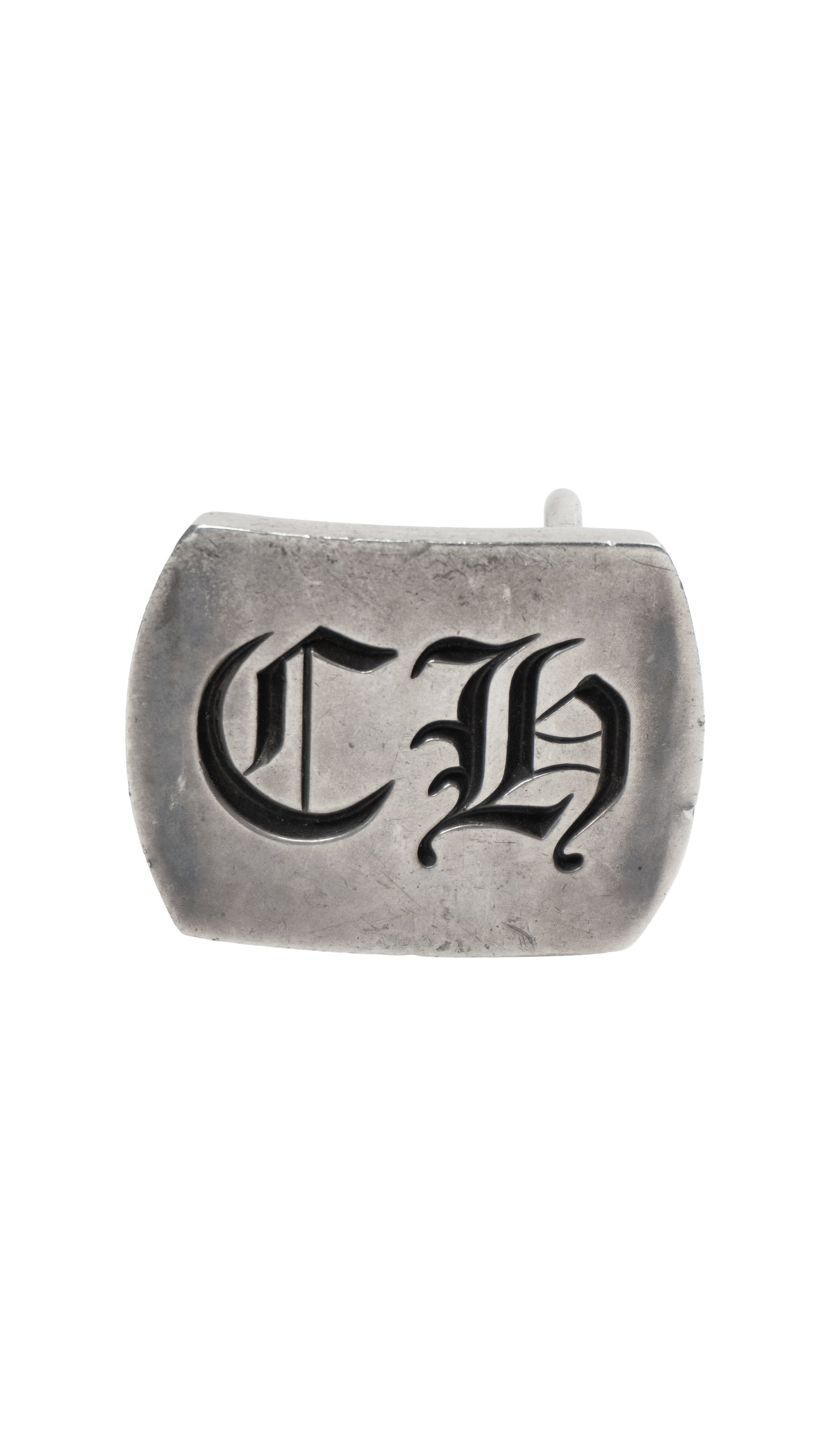 Silver Military CH Belt Buckle