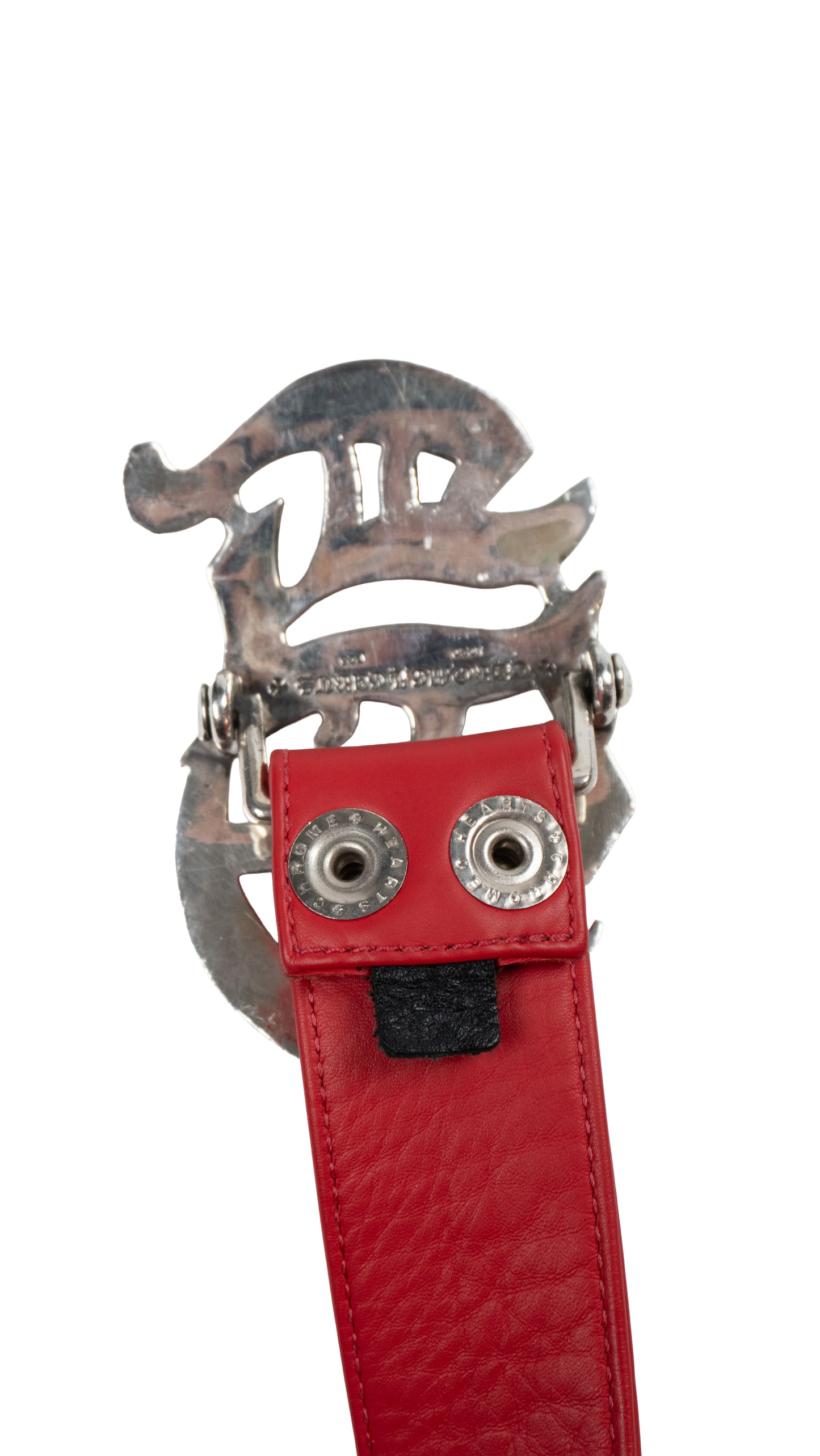 Red Soft Leather Strap