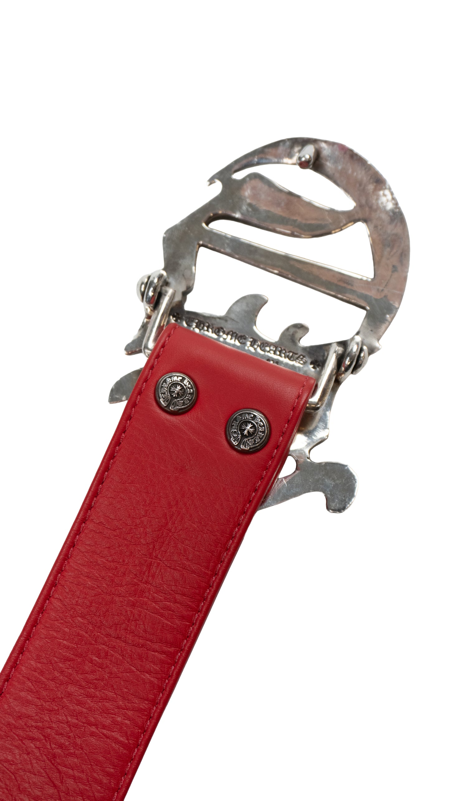 Red Soft Leather Strap