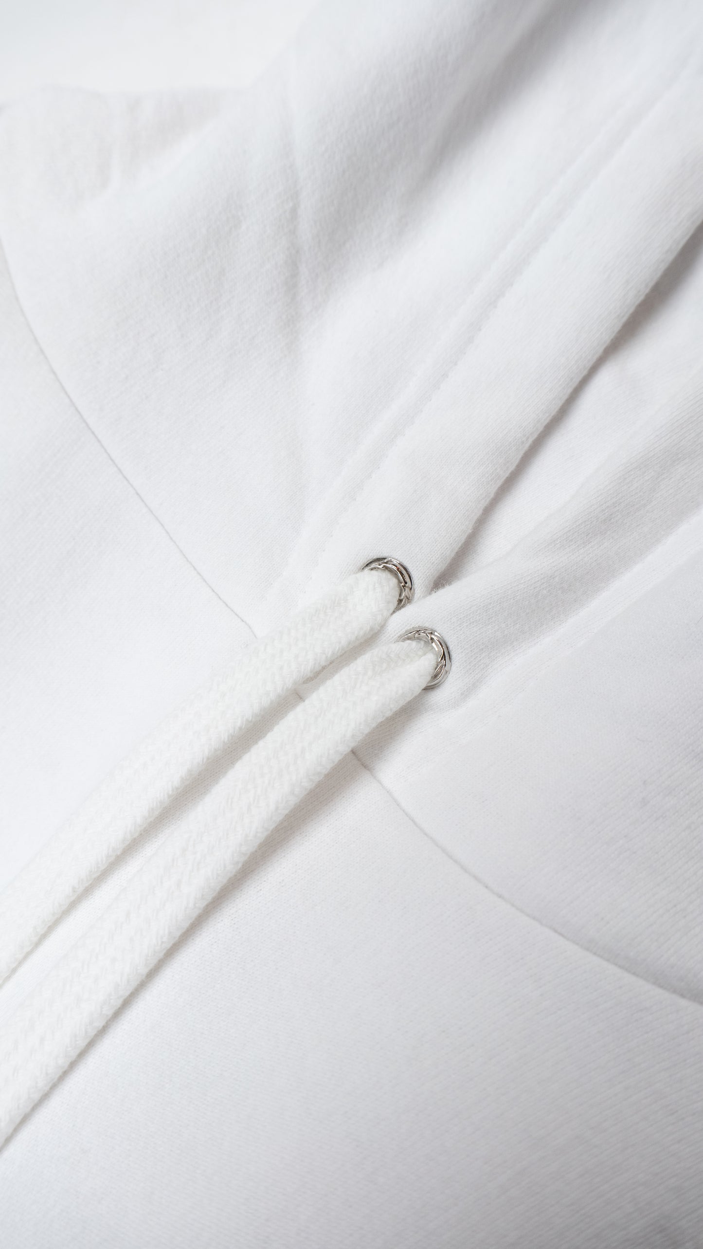 Floral Horseshoe Hoodie 'White'