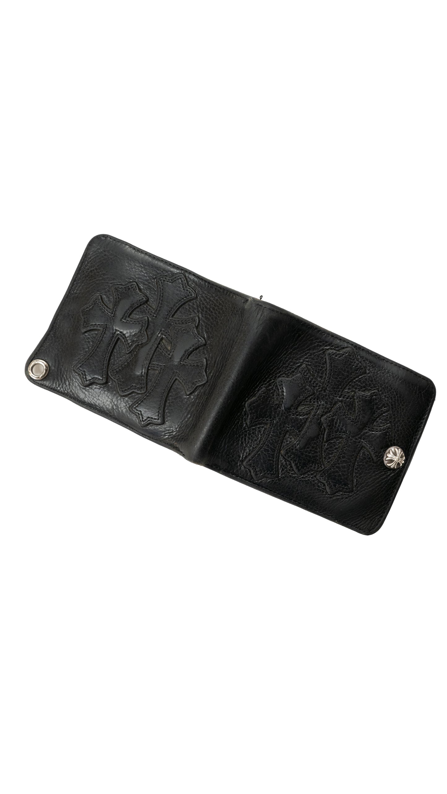 Bi Fold Cross Patch Wallet