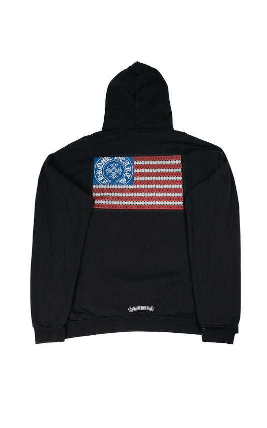 American Flag Horseshoe Hoodie