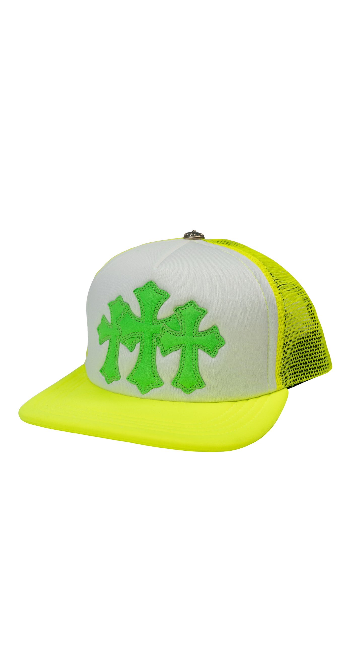 Cemetery Trucker Hat 'Neon Green'