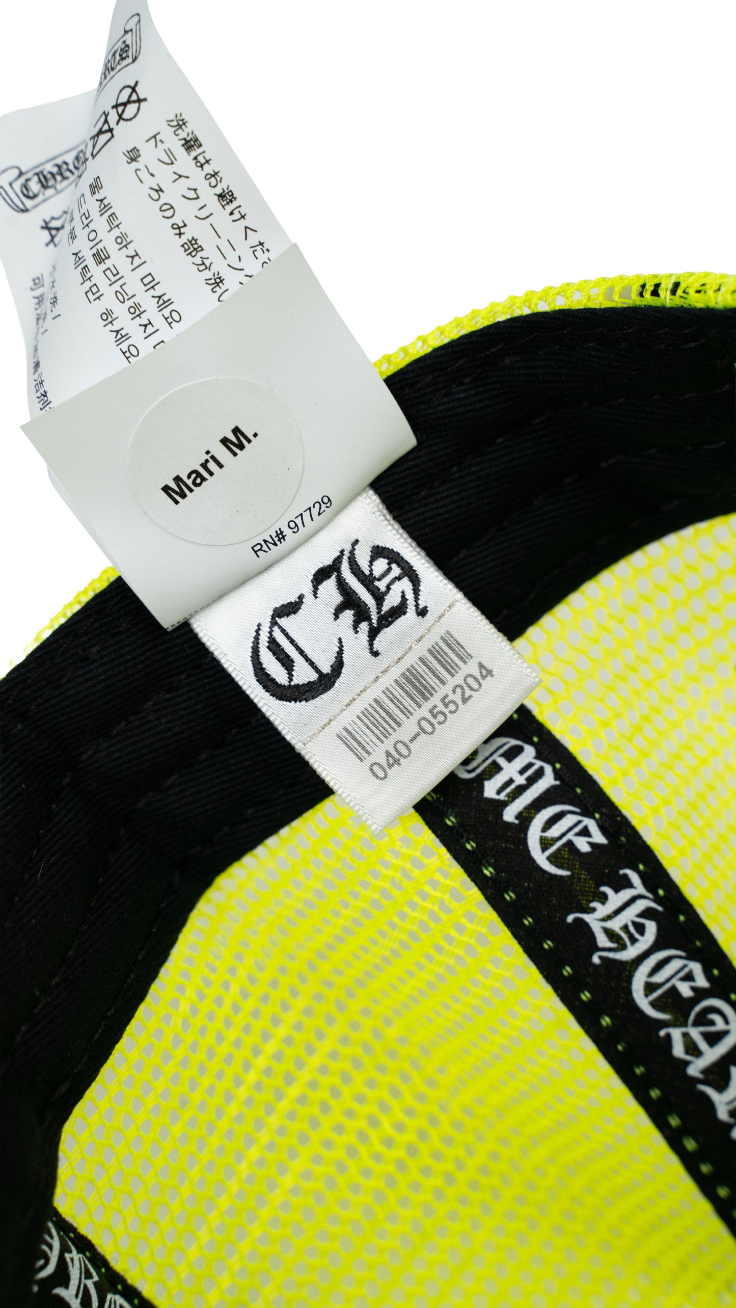 Cemetery Trucker Hat 'Neon Green'