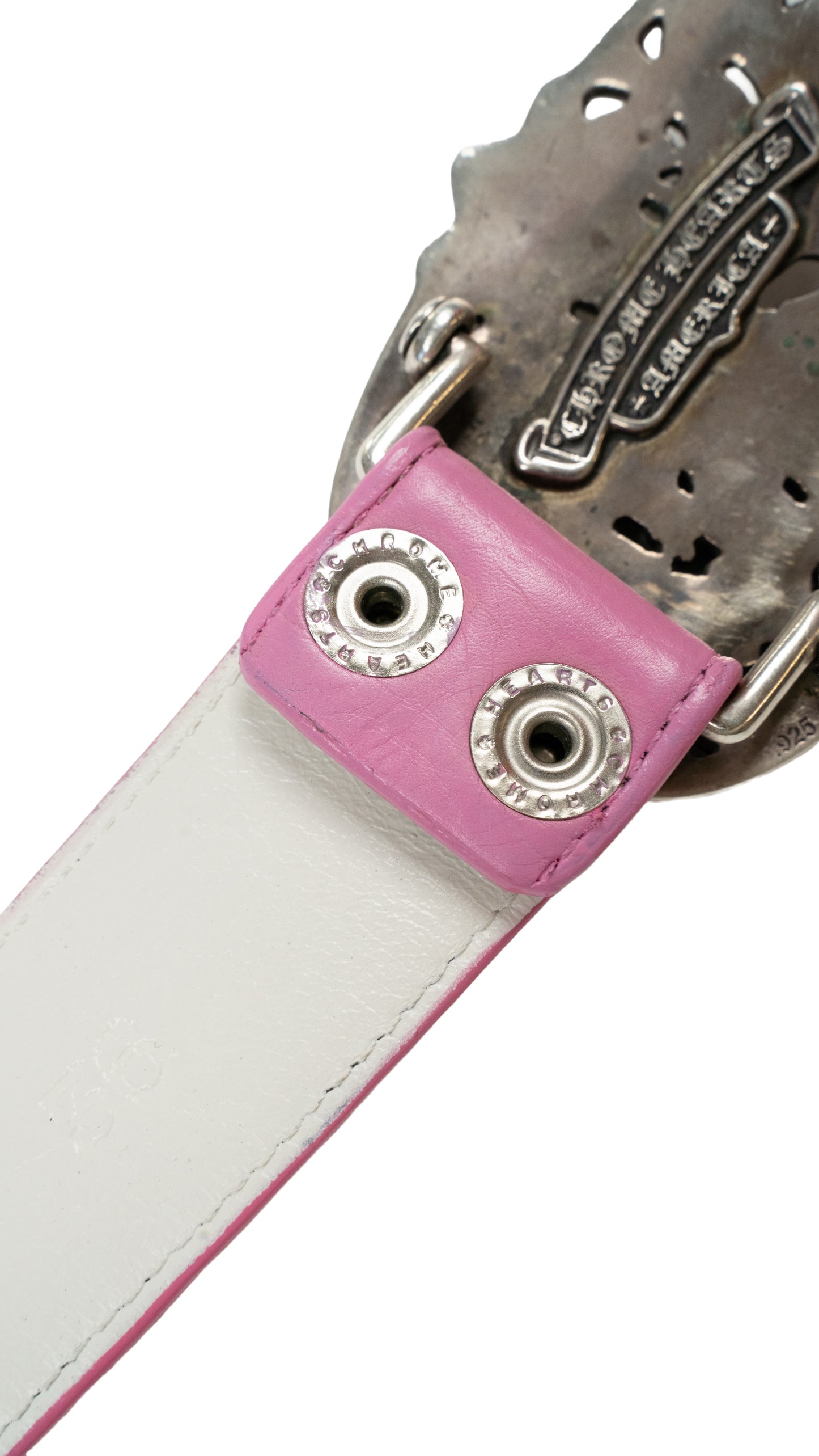 Pink Leather Strap