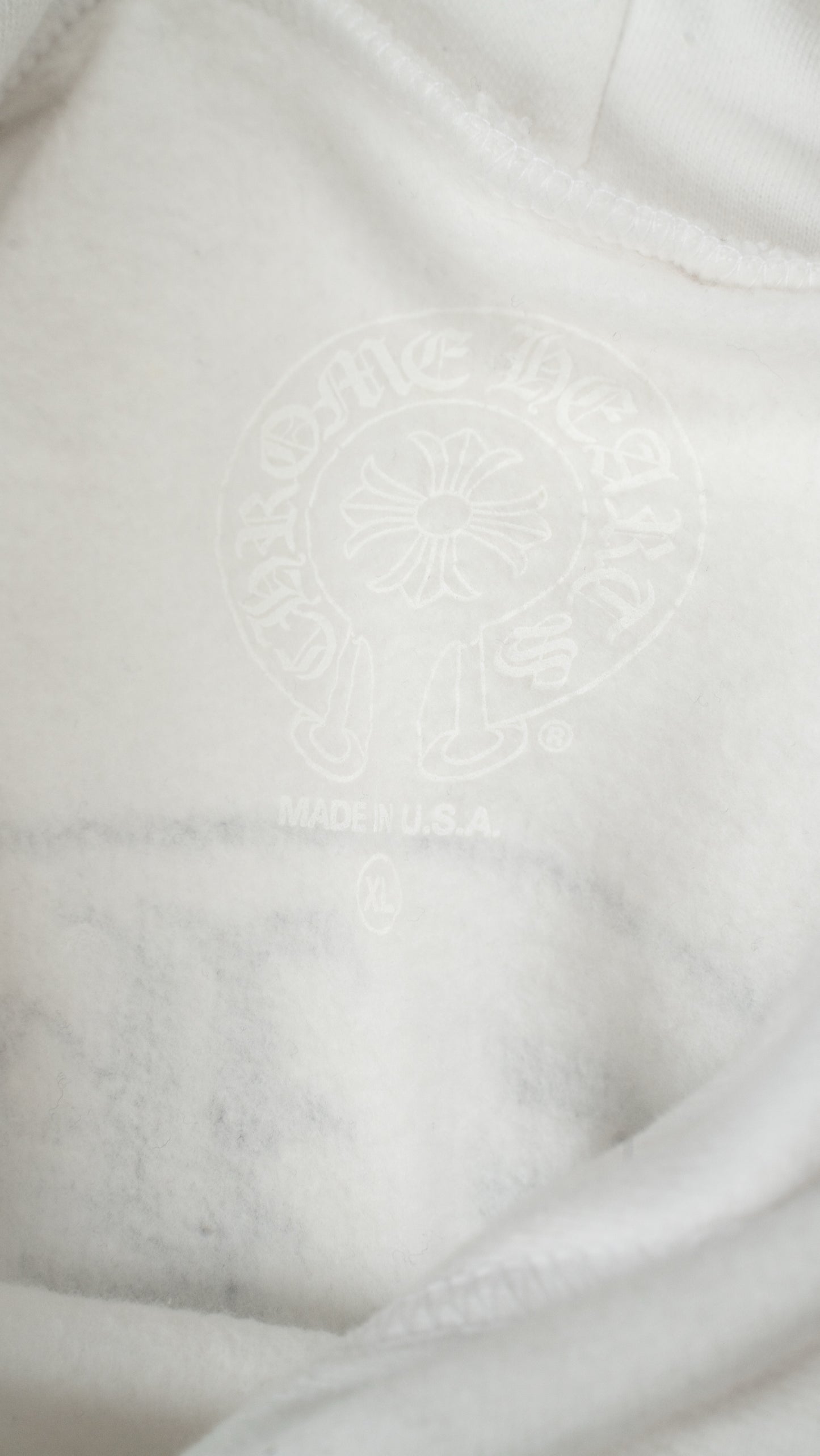 St. Barth Back Horseshoe Logo Hoodie 'White/Blue'