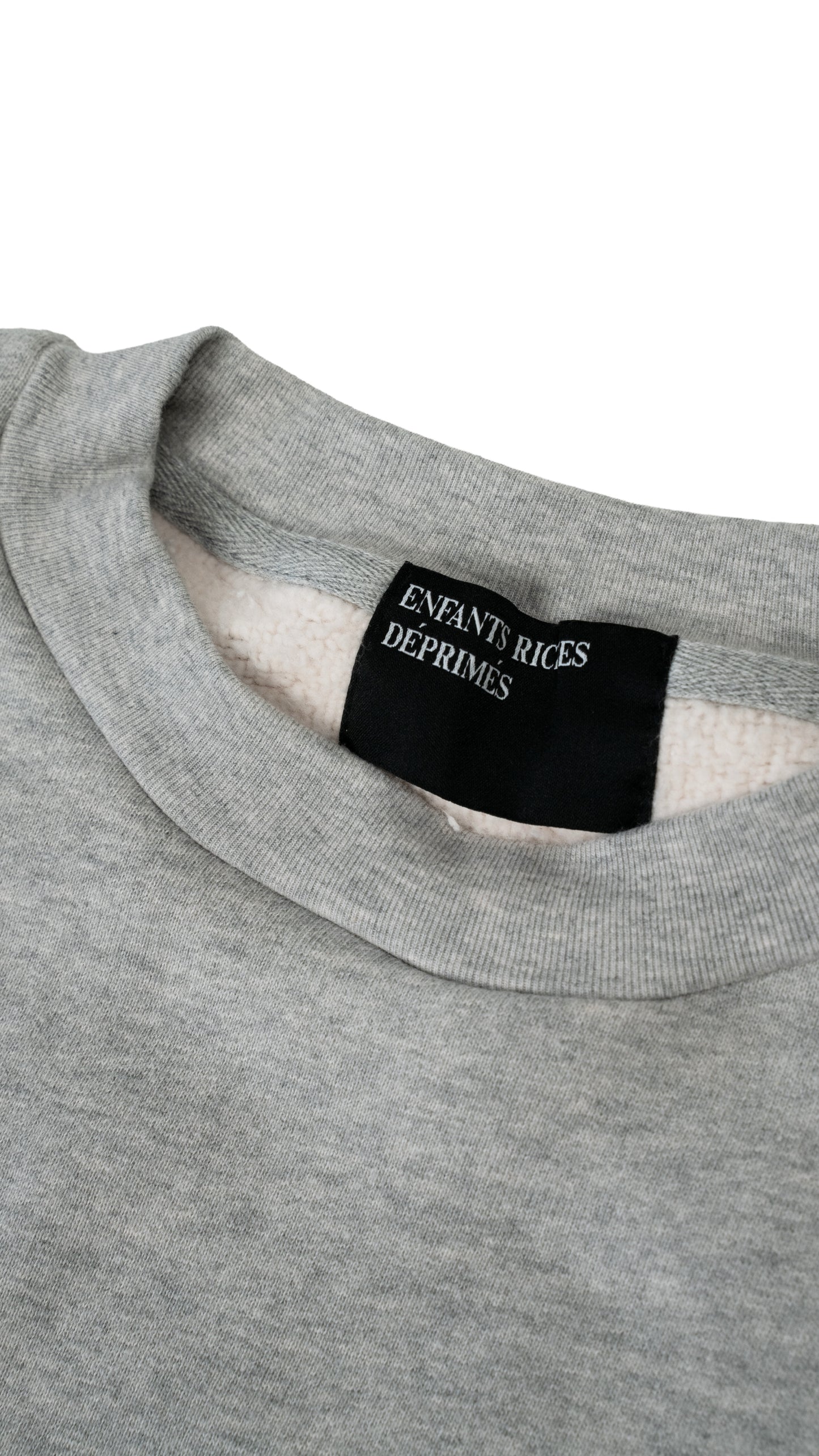 Oceanic Crewneck Sweatshirt 'Heather Grey/Red'