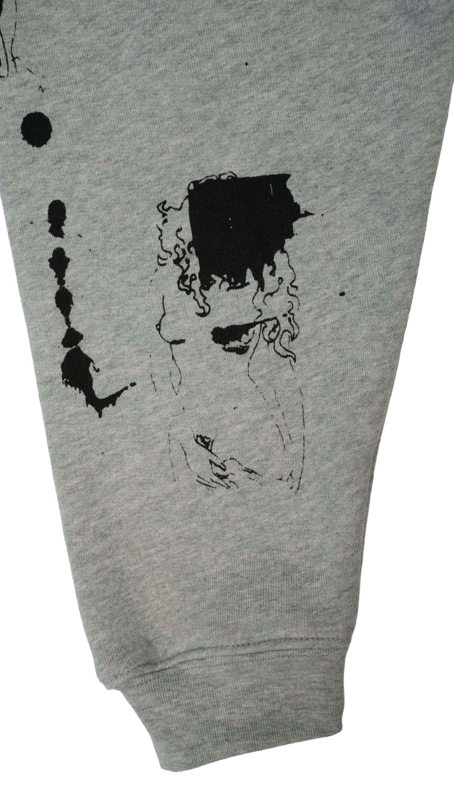 Oceanic Crewneck Sweatshirt 'Heather Grey/Red'