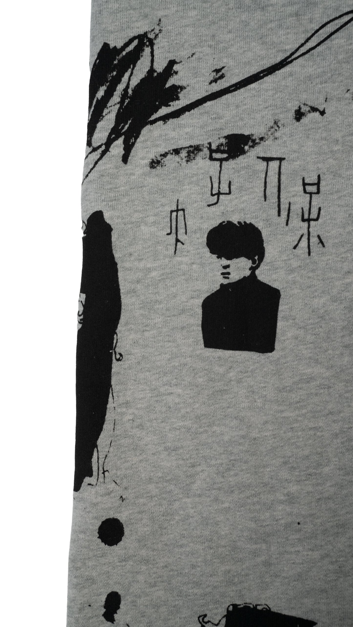 Oceanic Crewneck Sweatshirt 'Heather Grey/Red'