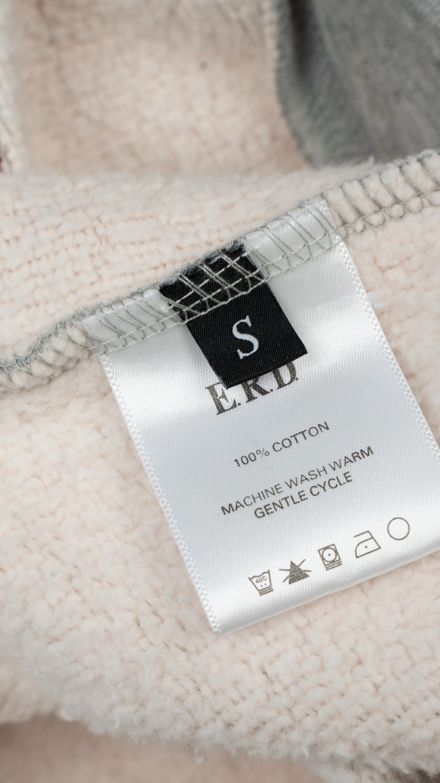 Oceanic Crewneck Sweatshirt 'Heather Grey/Red'