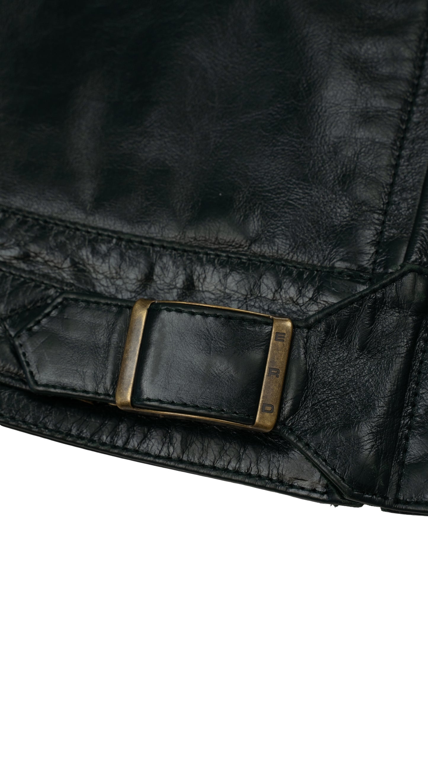 Scorpio Rising Leather Jacket 'Green'