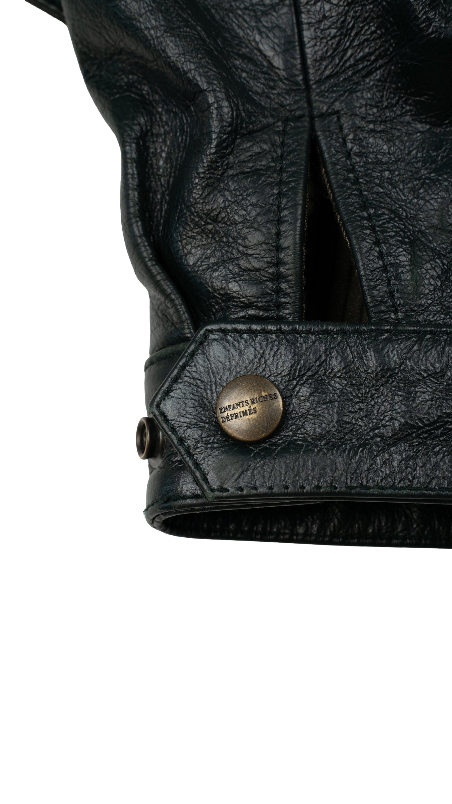 Scorpio Rising Leather Jacket 'Green'