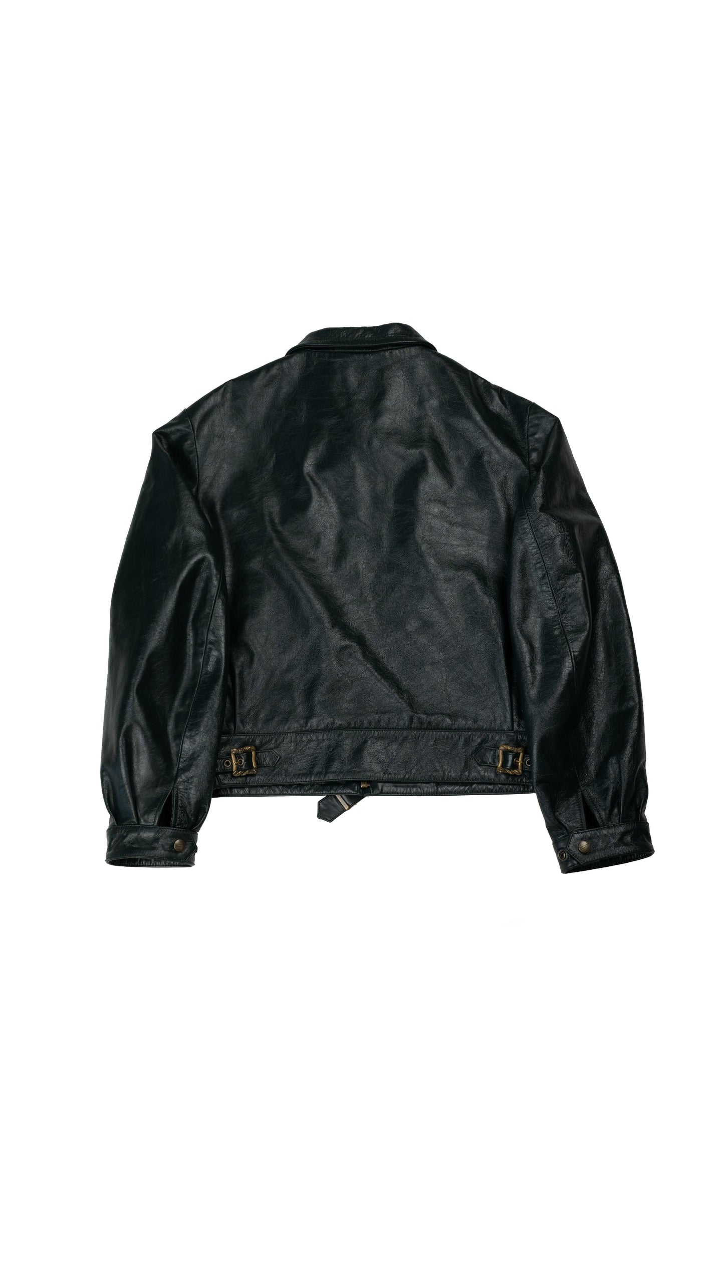 Scorpio Rising Leather Jacket 'Green'