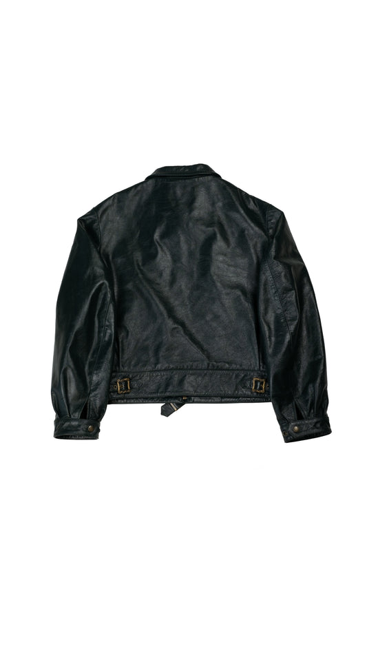 Scorpio Rising Leather Jacket 'Green'