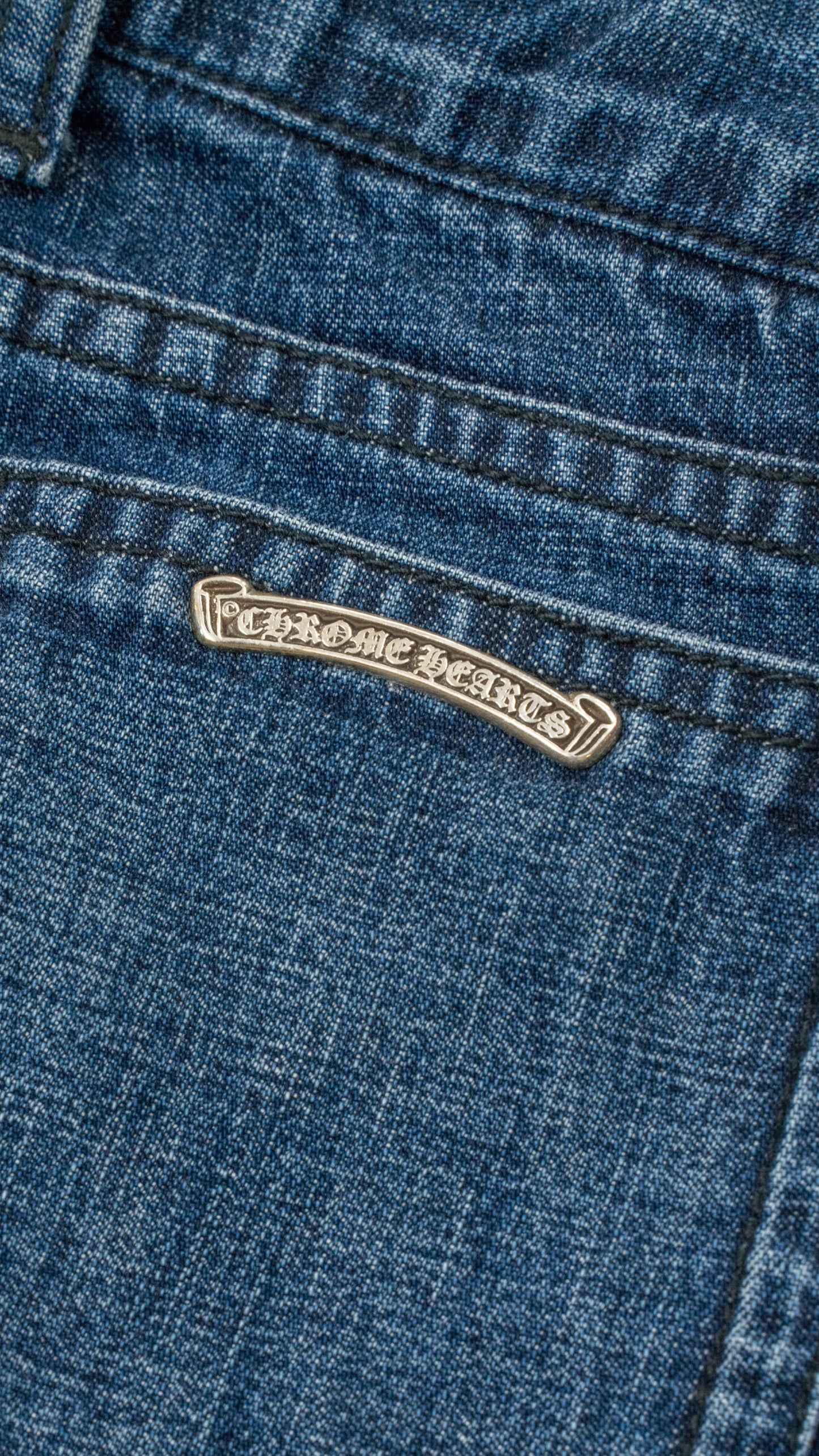 Kids Jeans With Pony Hair