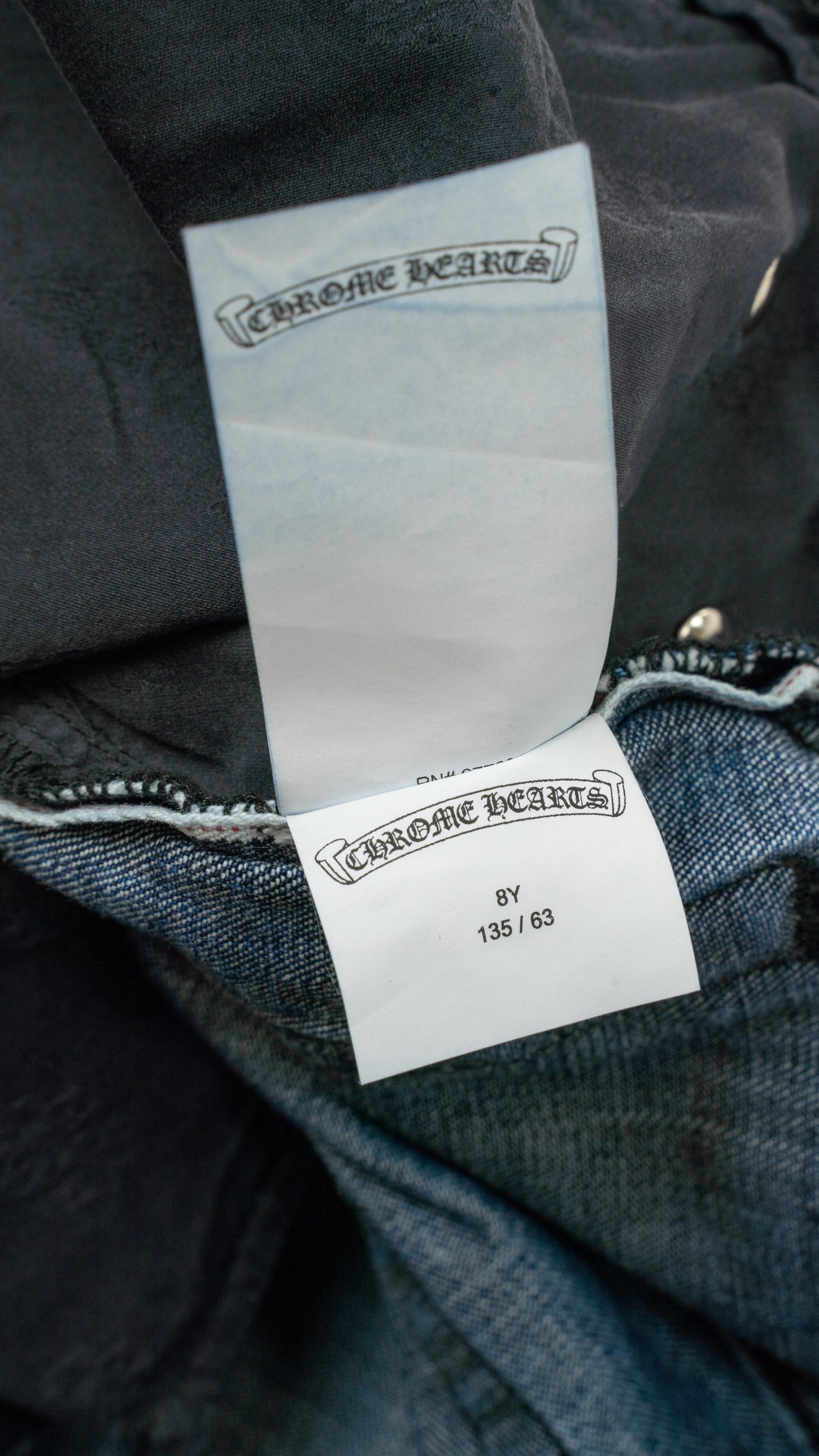 Kids Jeans With Pony Hair